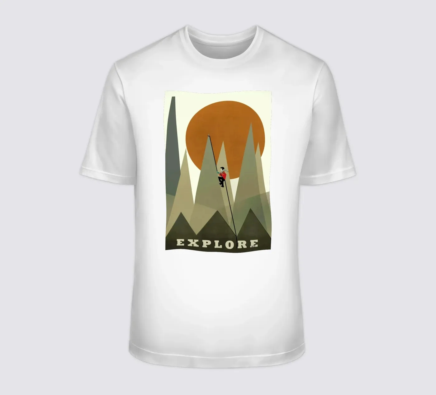 explore t-shirt by Brian Buckley