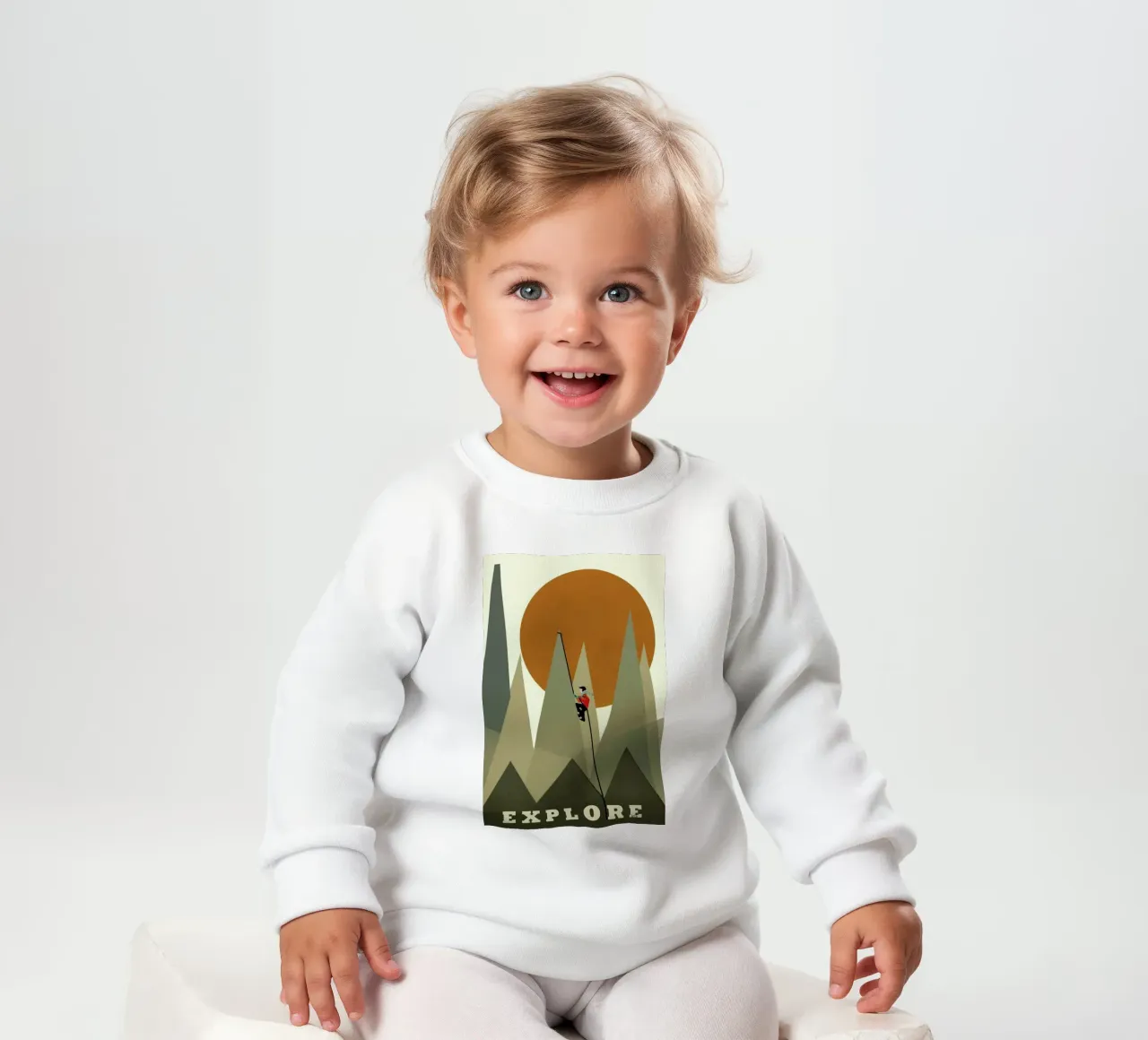 explore sudadera de bebé de Brian Buckley