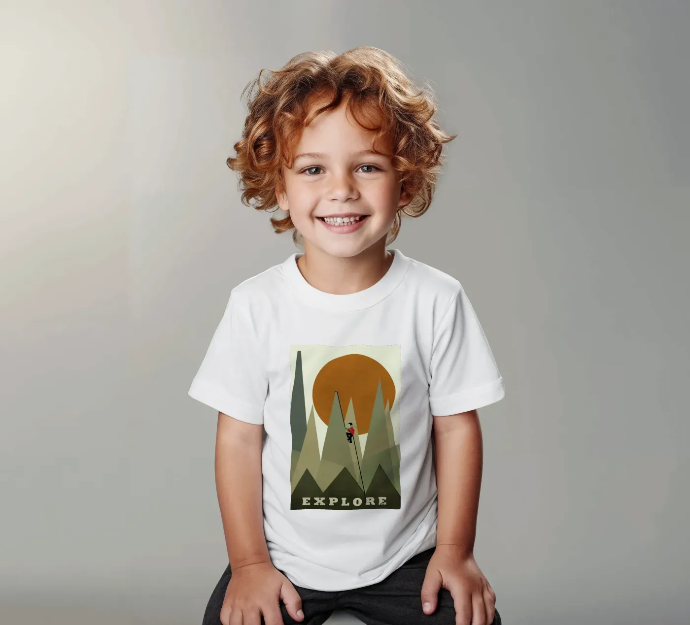 explore t-shirt bambini da Brian Buckley