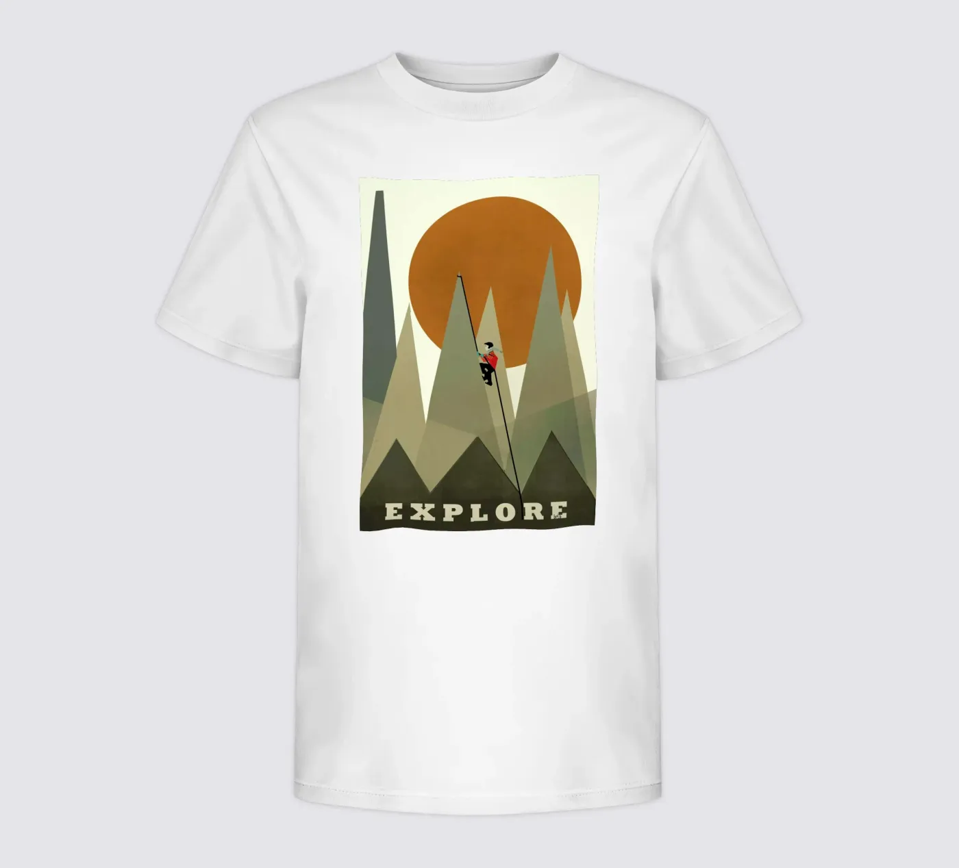 explore Kinder T-Shirt von Brian Buckley
