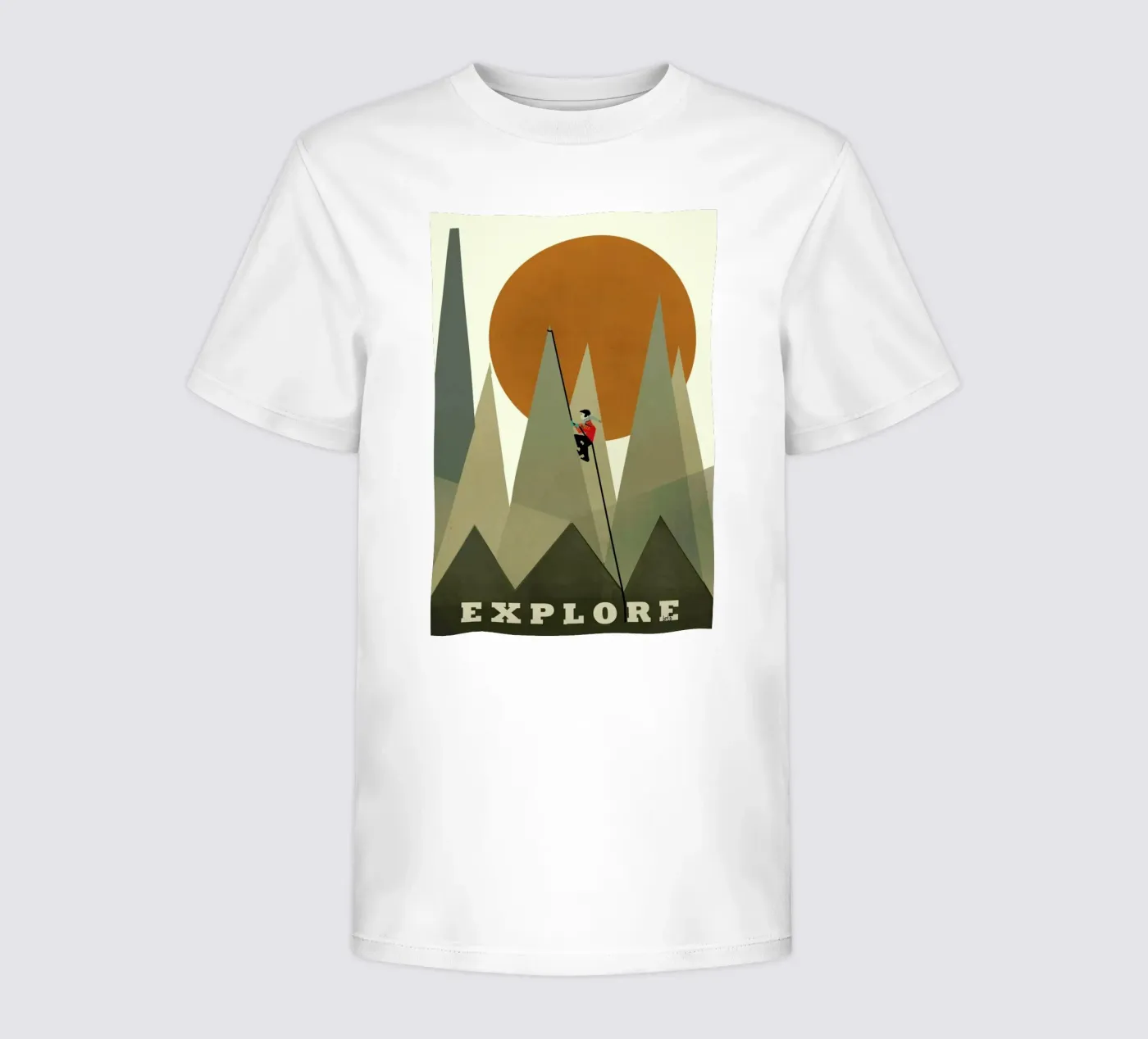 explore Kinder T-Shirt von Brian Buckley