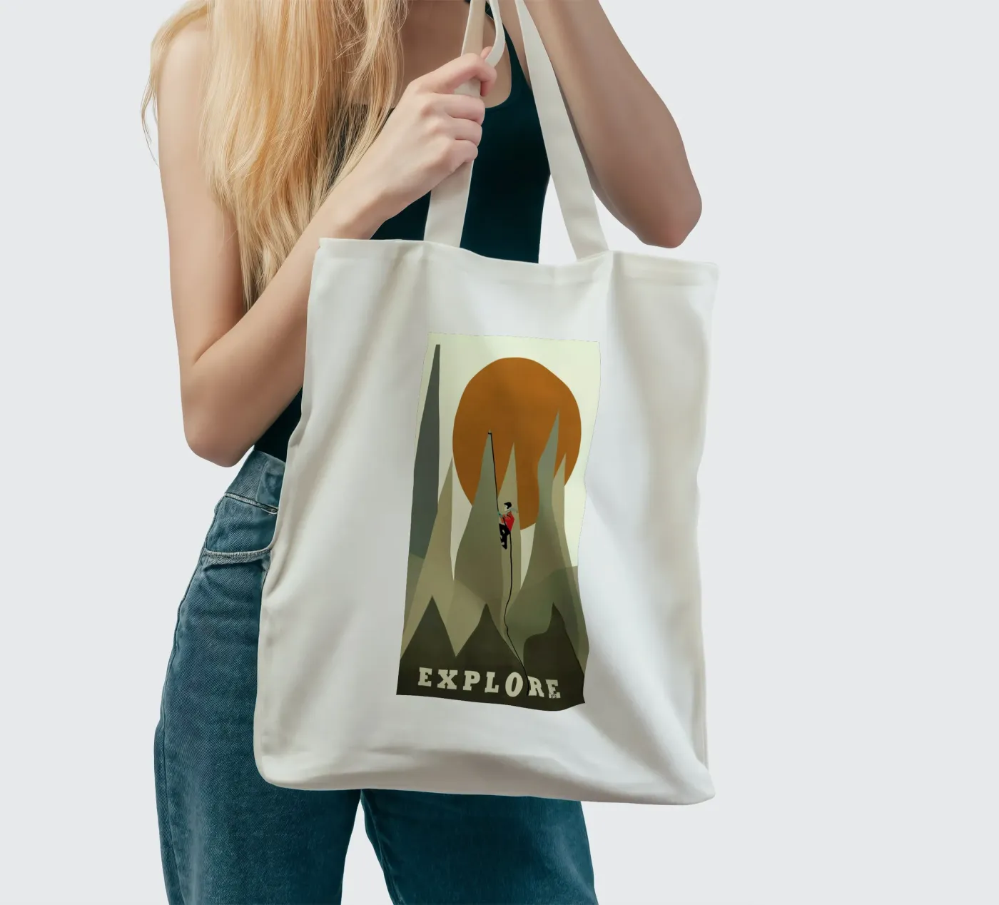 explore tote bag by Brian Buckley