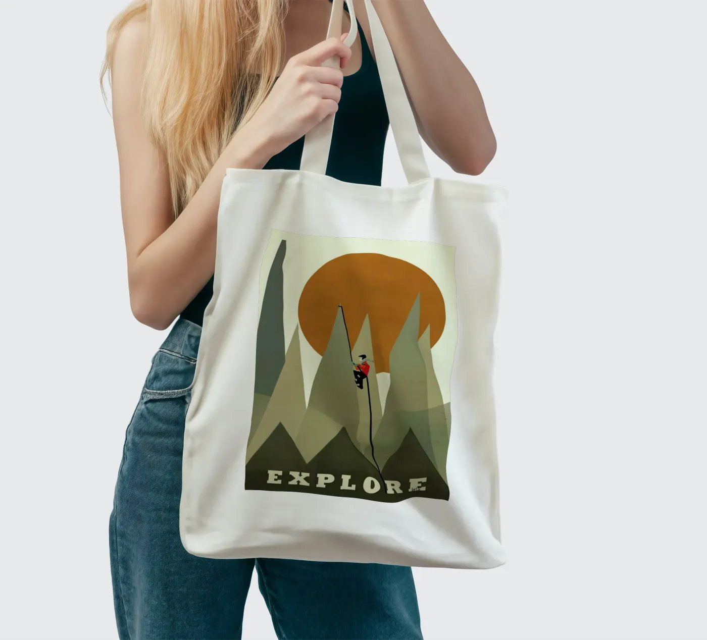 explore tote bag by Brian Buckley