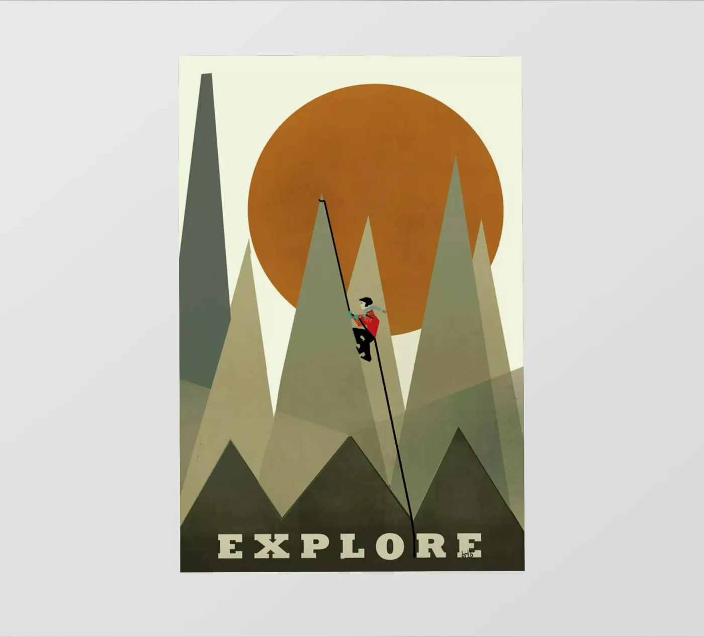 explore Backlit Folie von Brian Buckley