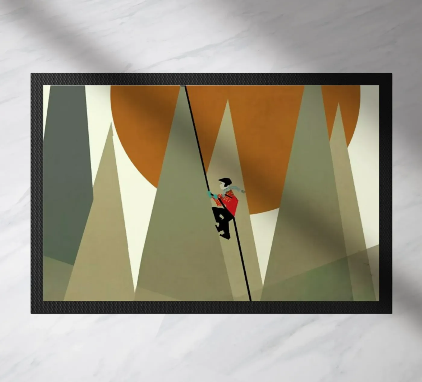 explore Fußmatte von Brian Buckley
