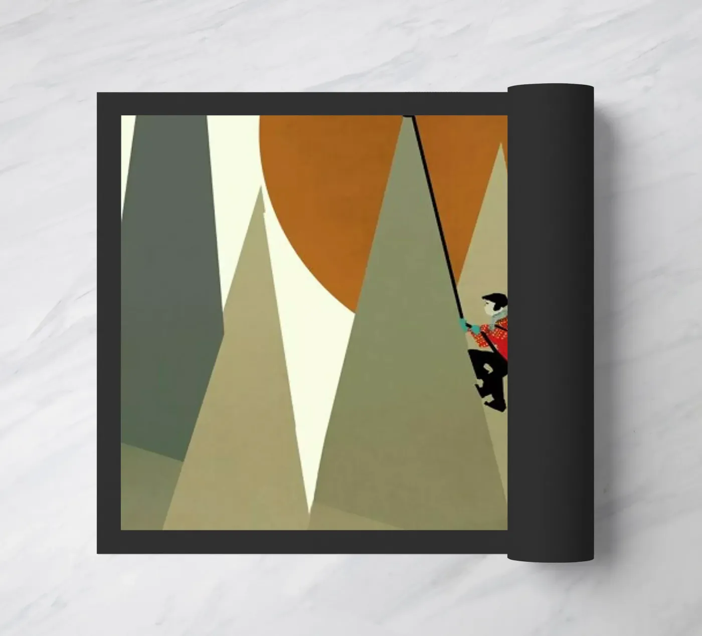 explore Fußmatte von Brian Buckley