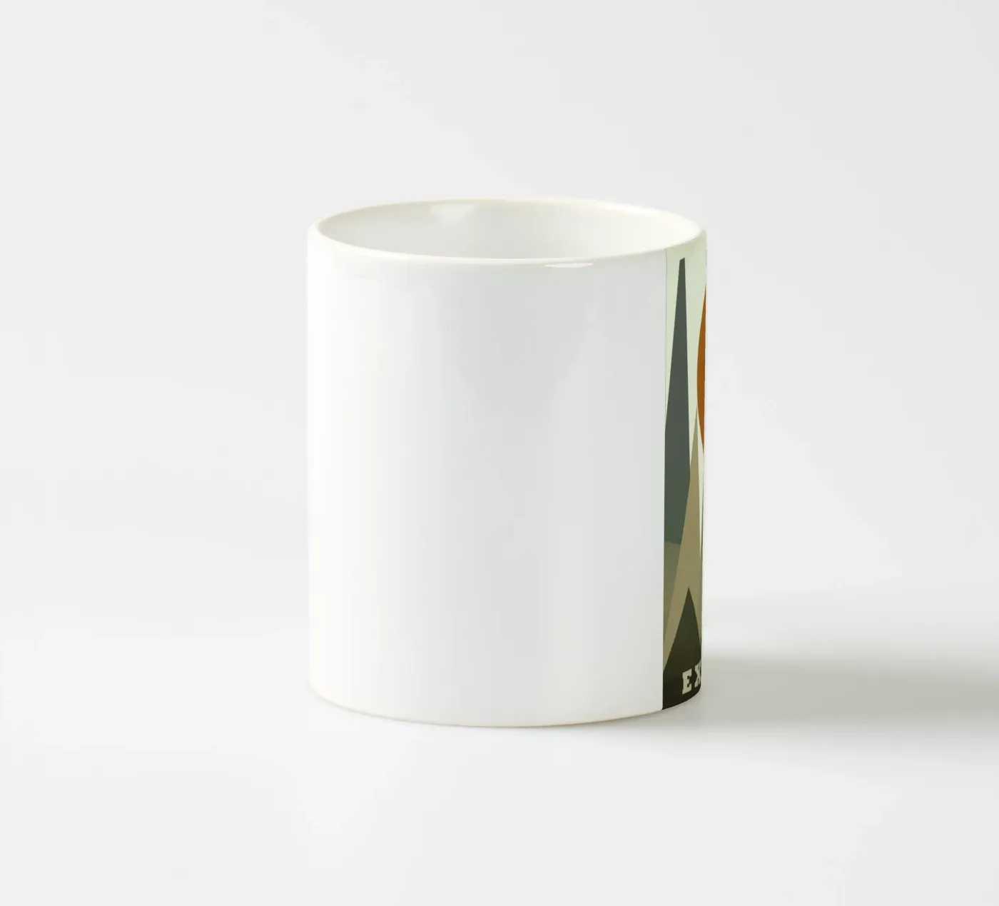 explore ceramic mug by Brian Buckley
