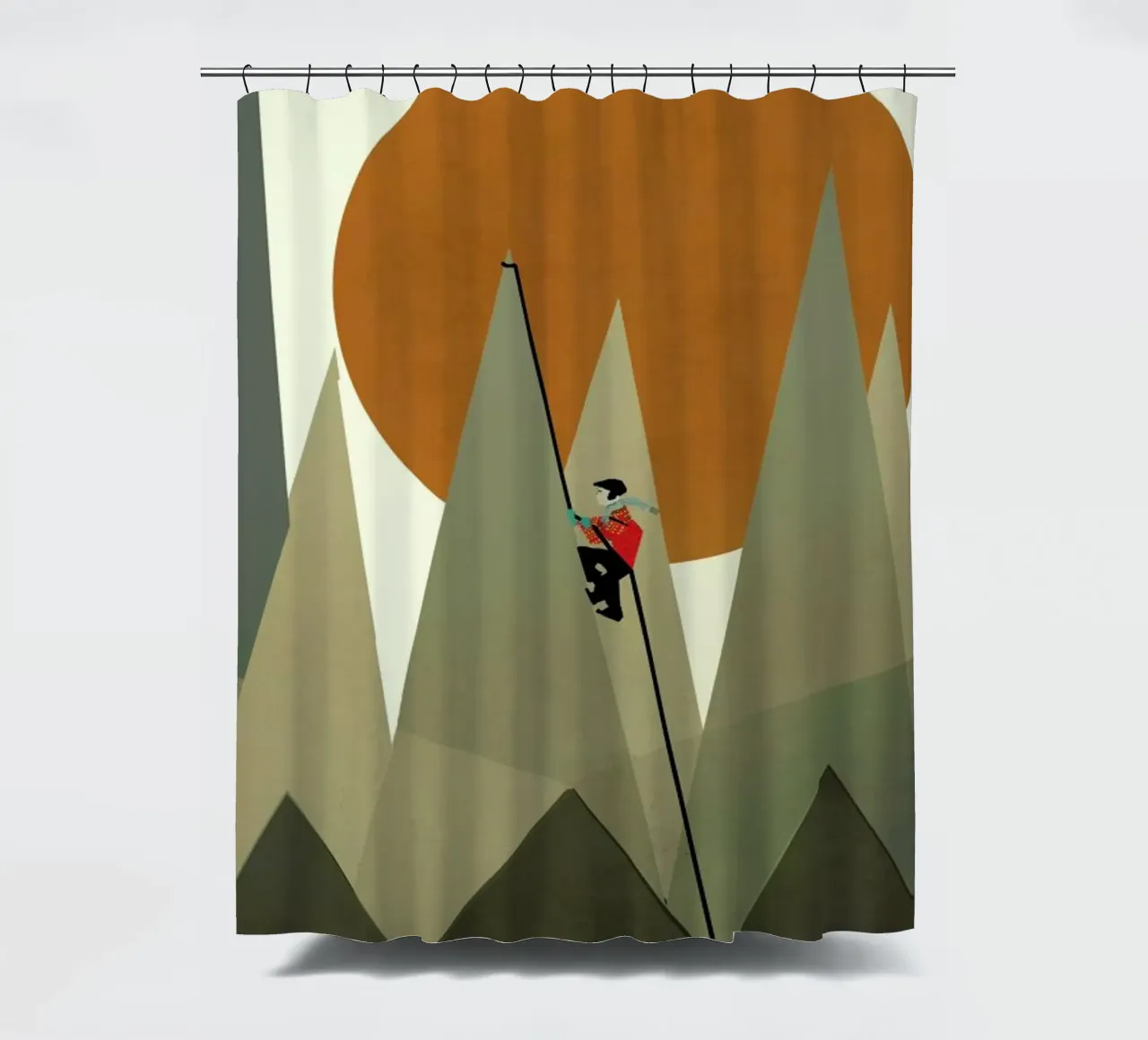 explore Duschvorhang von Brian Buckley