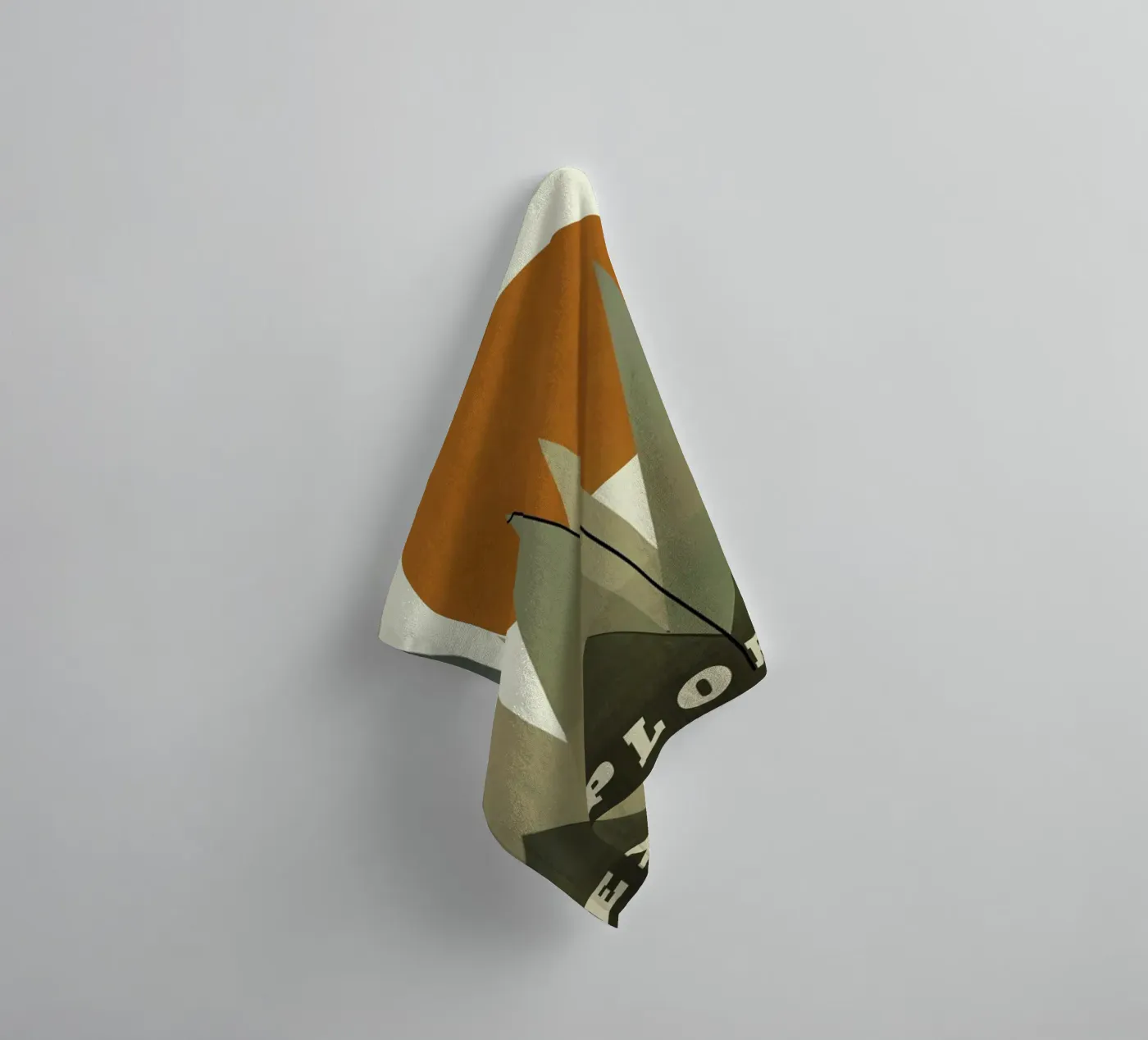 explore towel by Brian Buckley