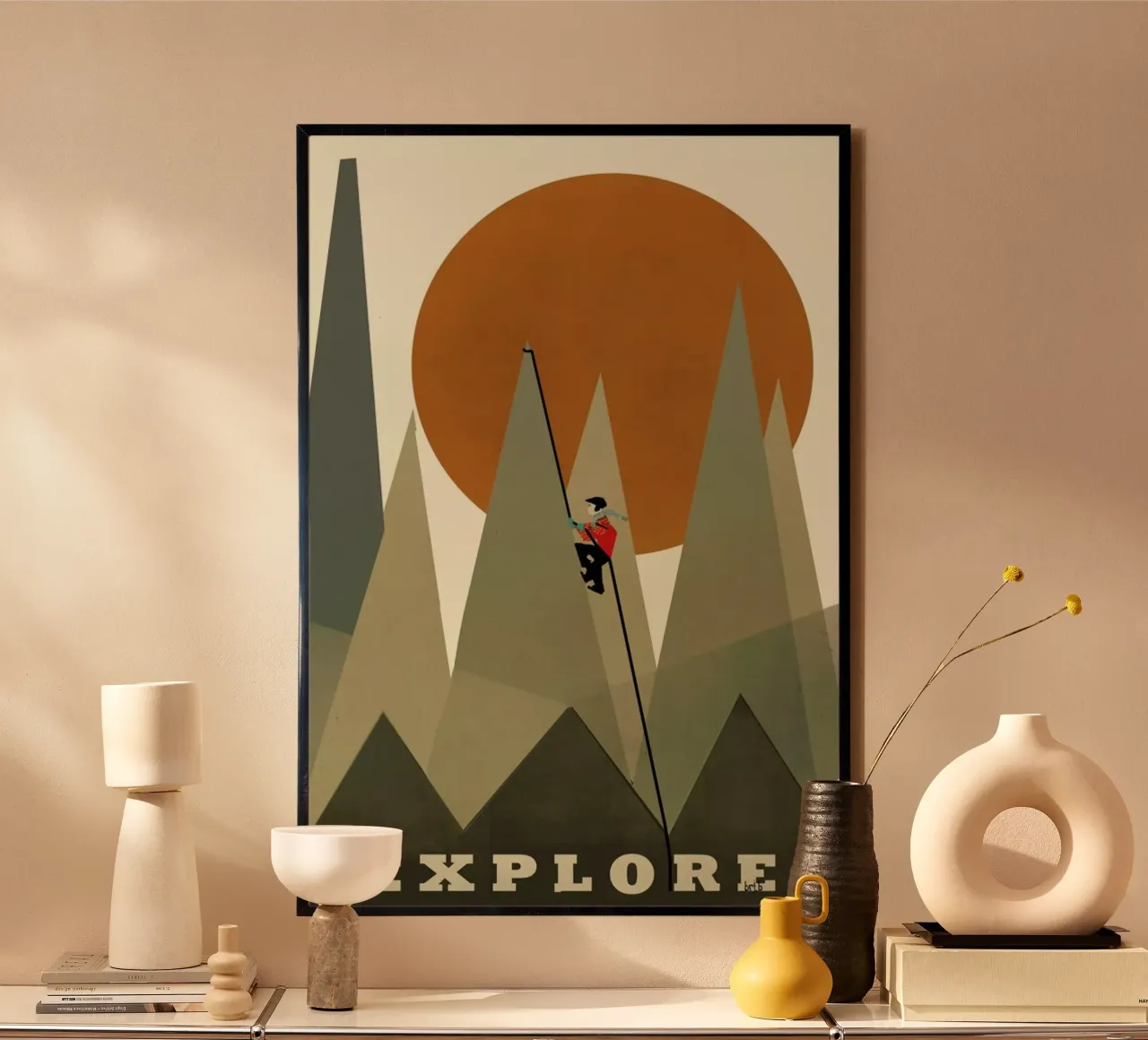explore poster van Brian Buckley