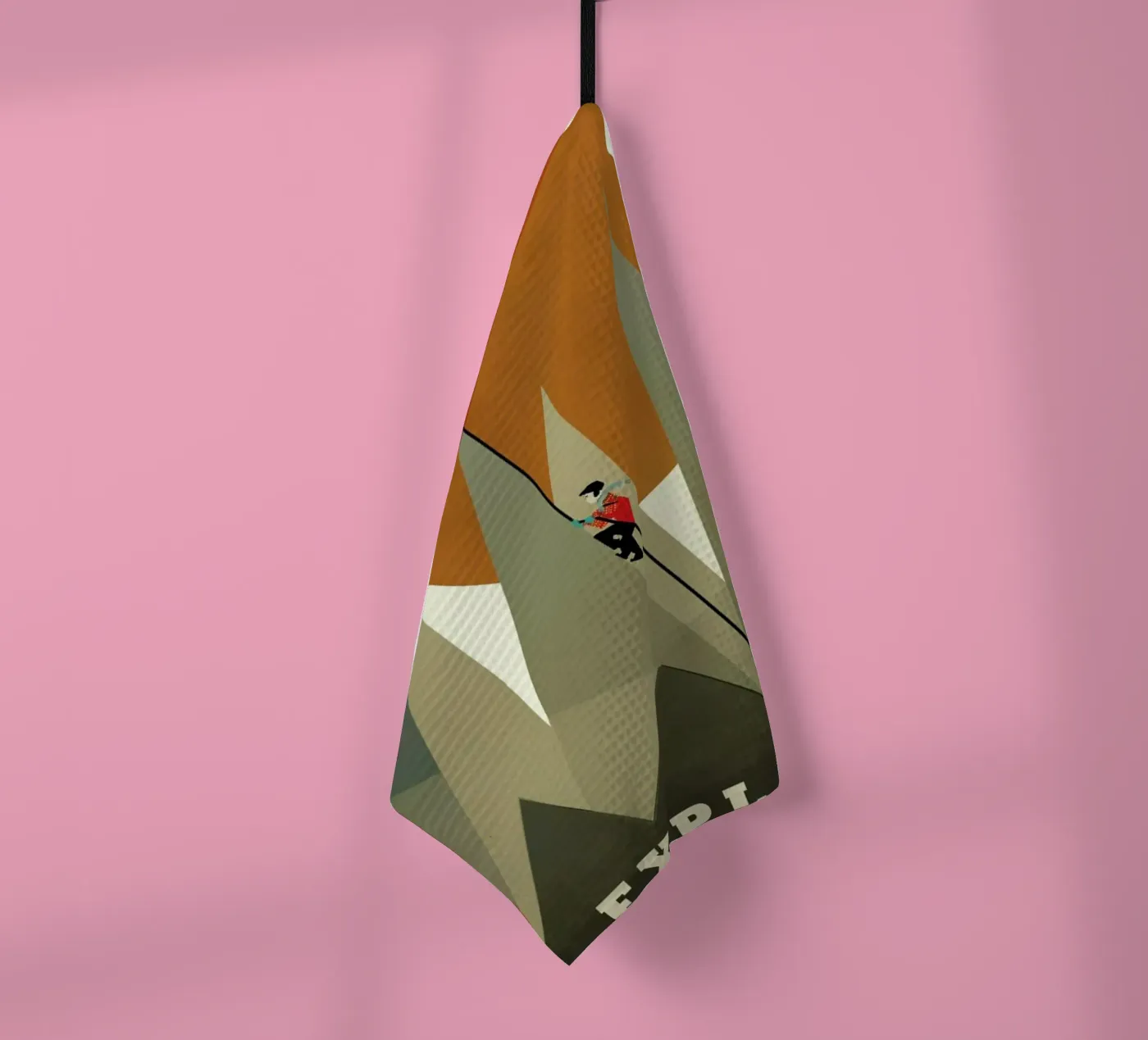 explore tea towel by Brian Buckley