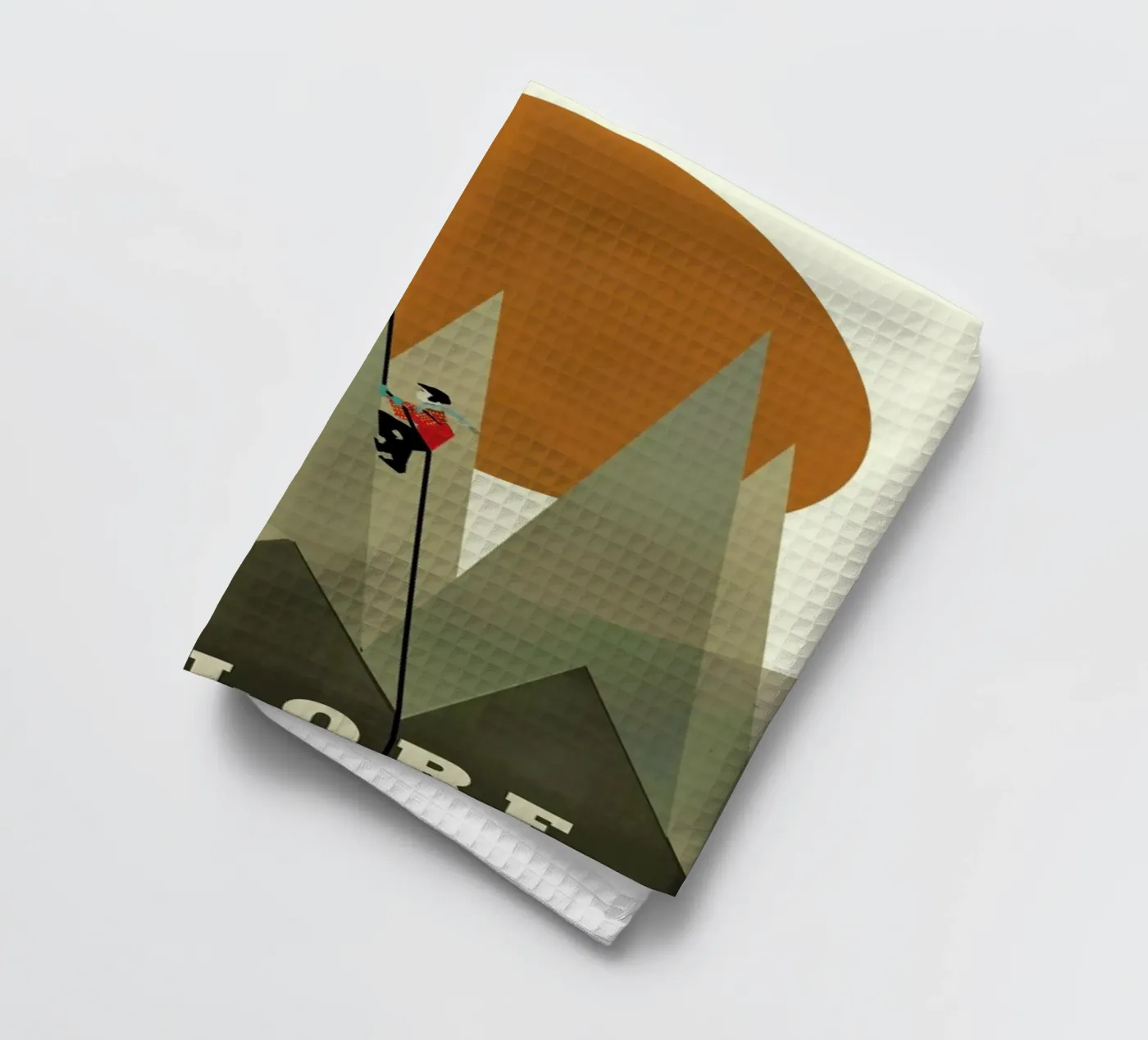 explore tea towel by Brian Buckley