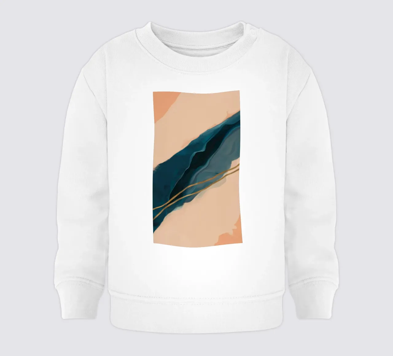 Terracotta Fold Pulse felpa neonato da Monarch Arc