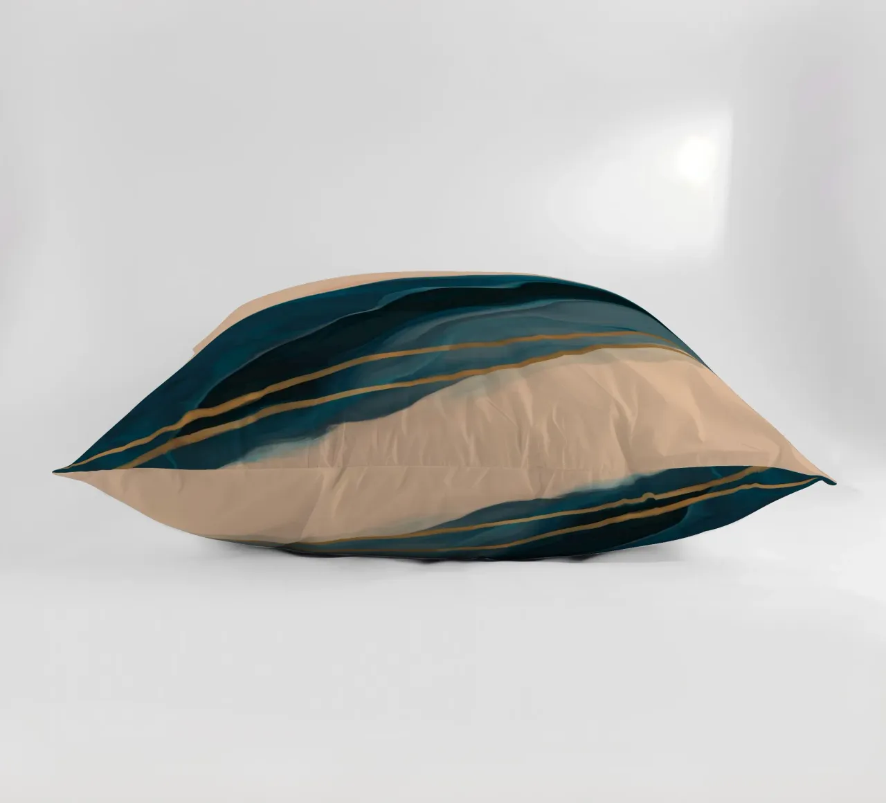 Terracotta Fold Pulse cuscino da Monarch Arc