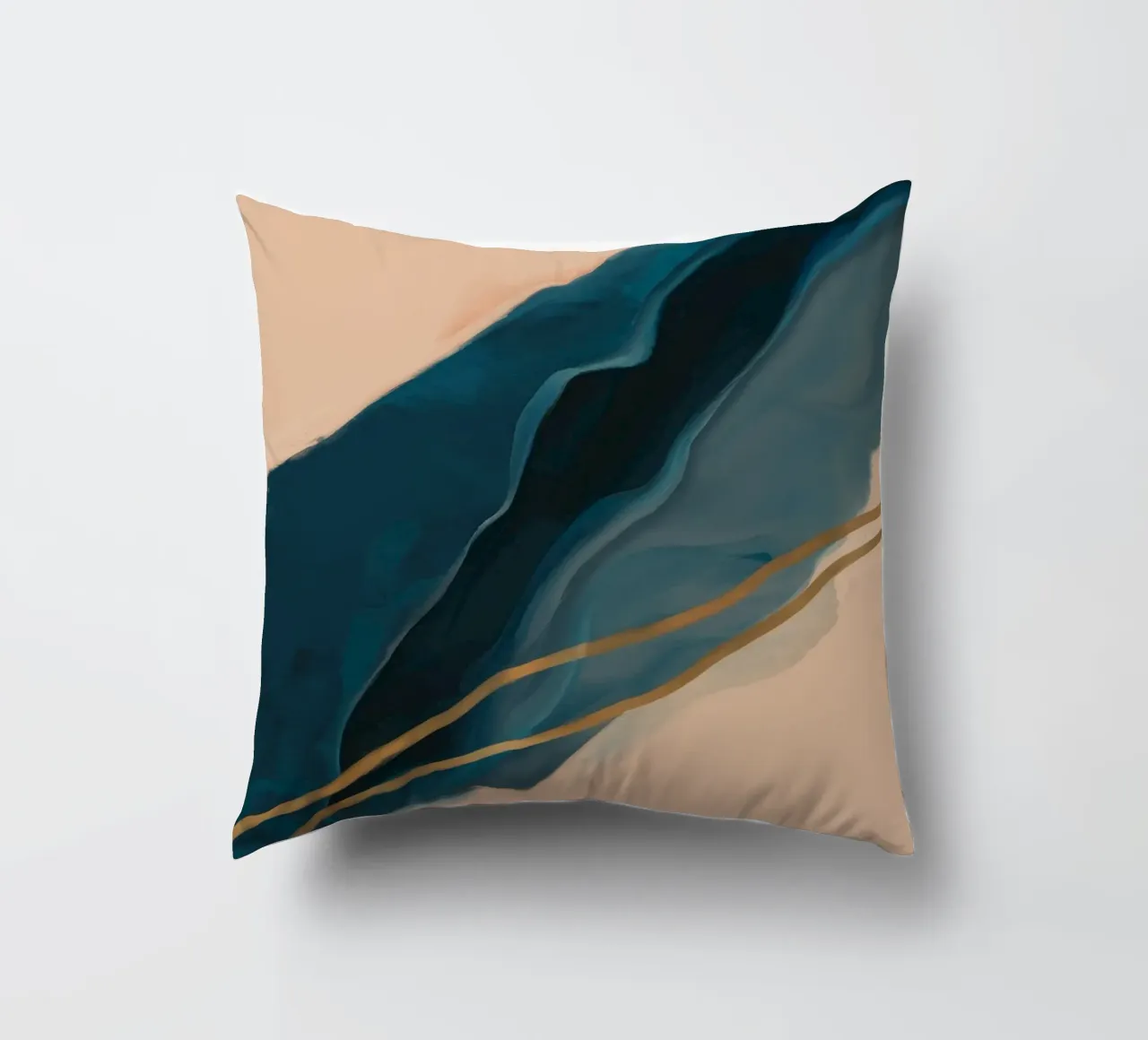Terracotta Fold Pulse cuscino da Monarch Arc