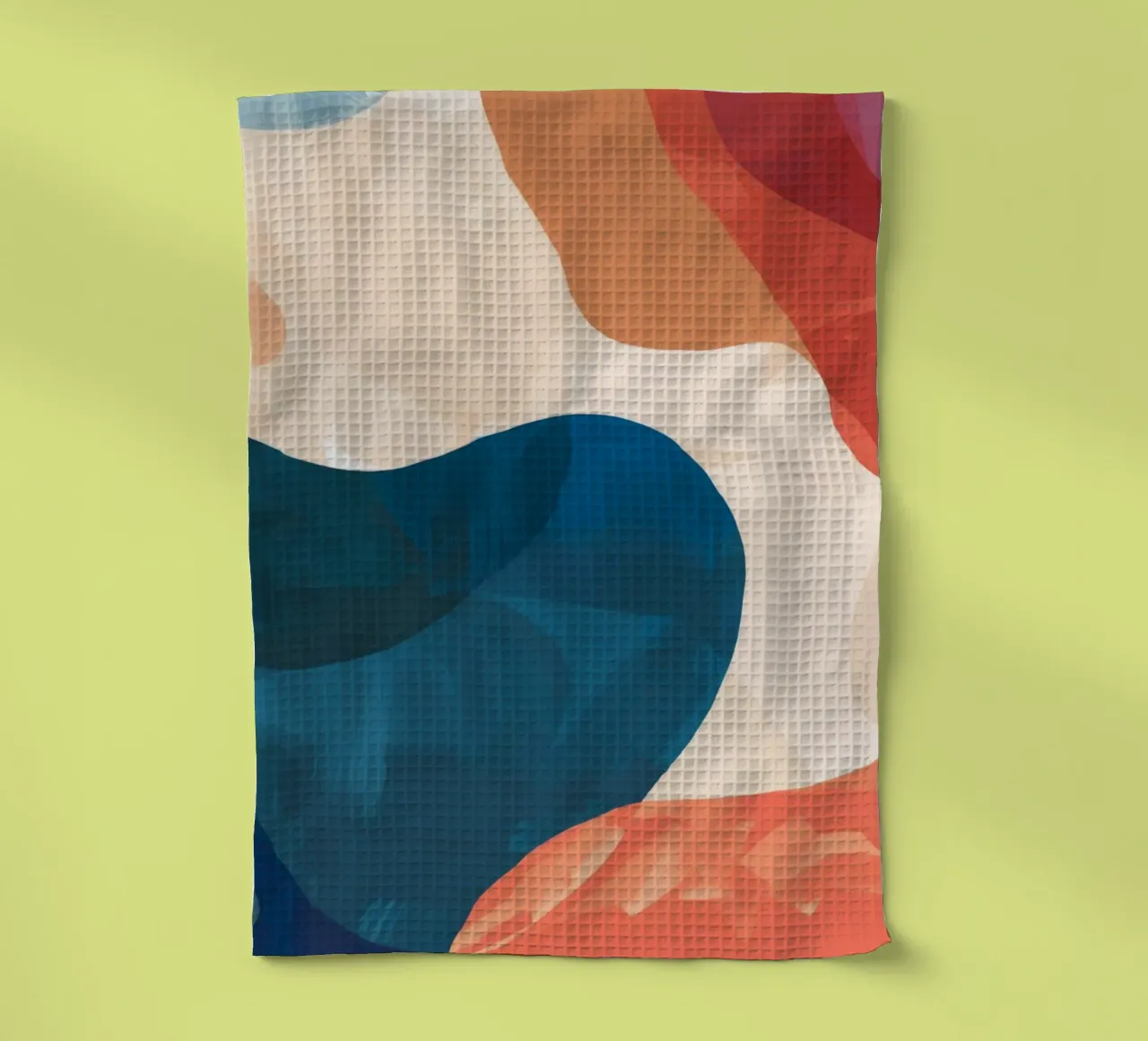 Festival Bloom Dance tea towel by Monarch Arc