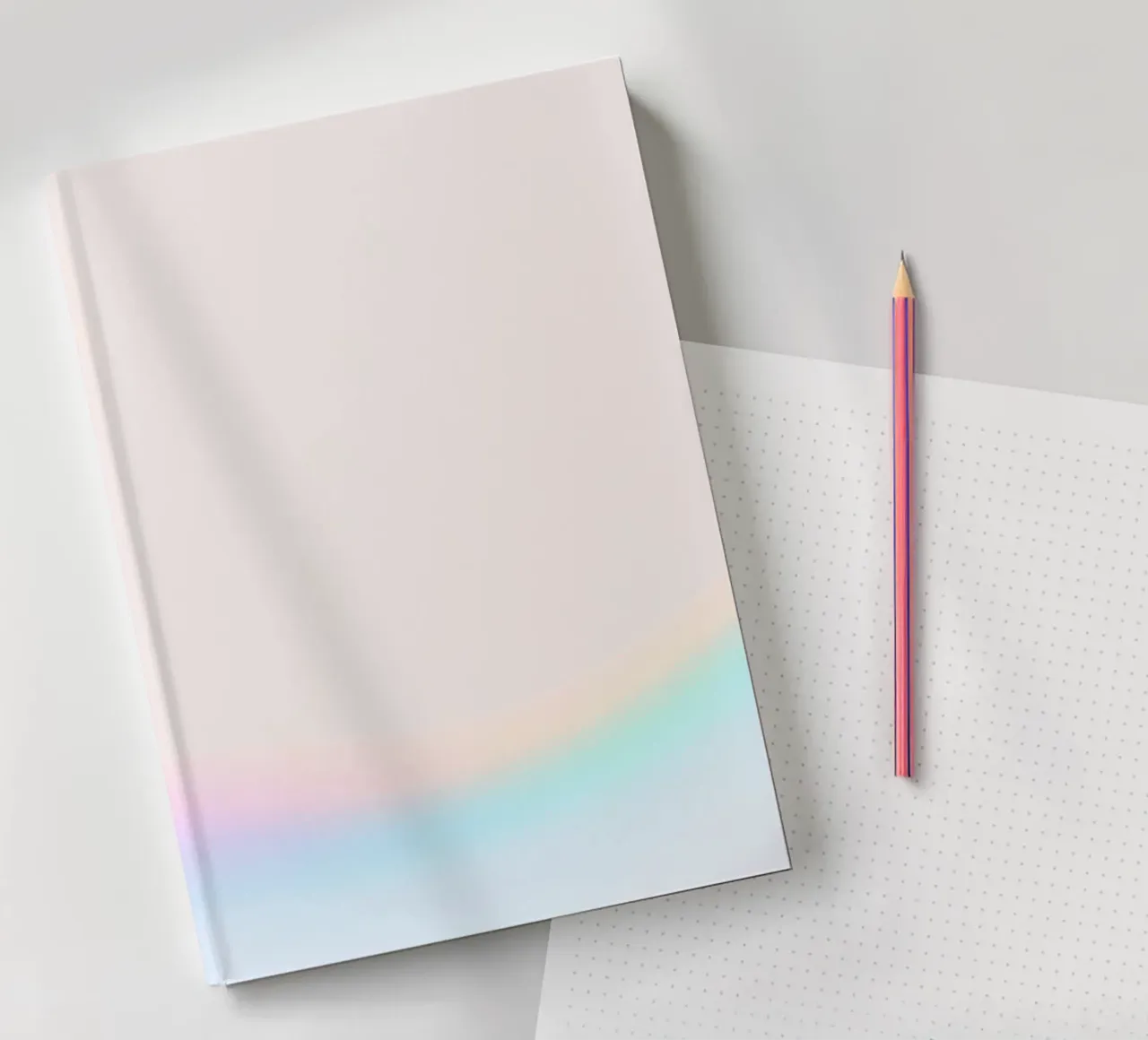 Aura - Space notebook by typostudio