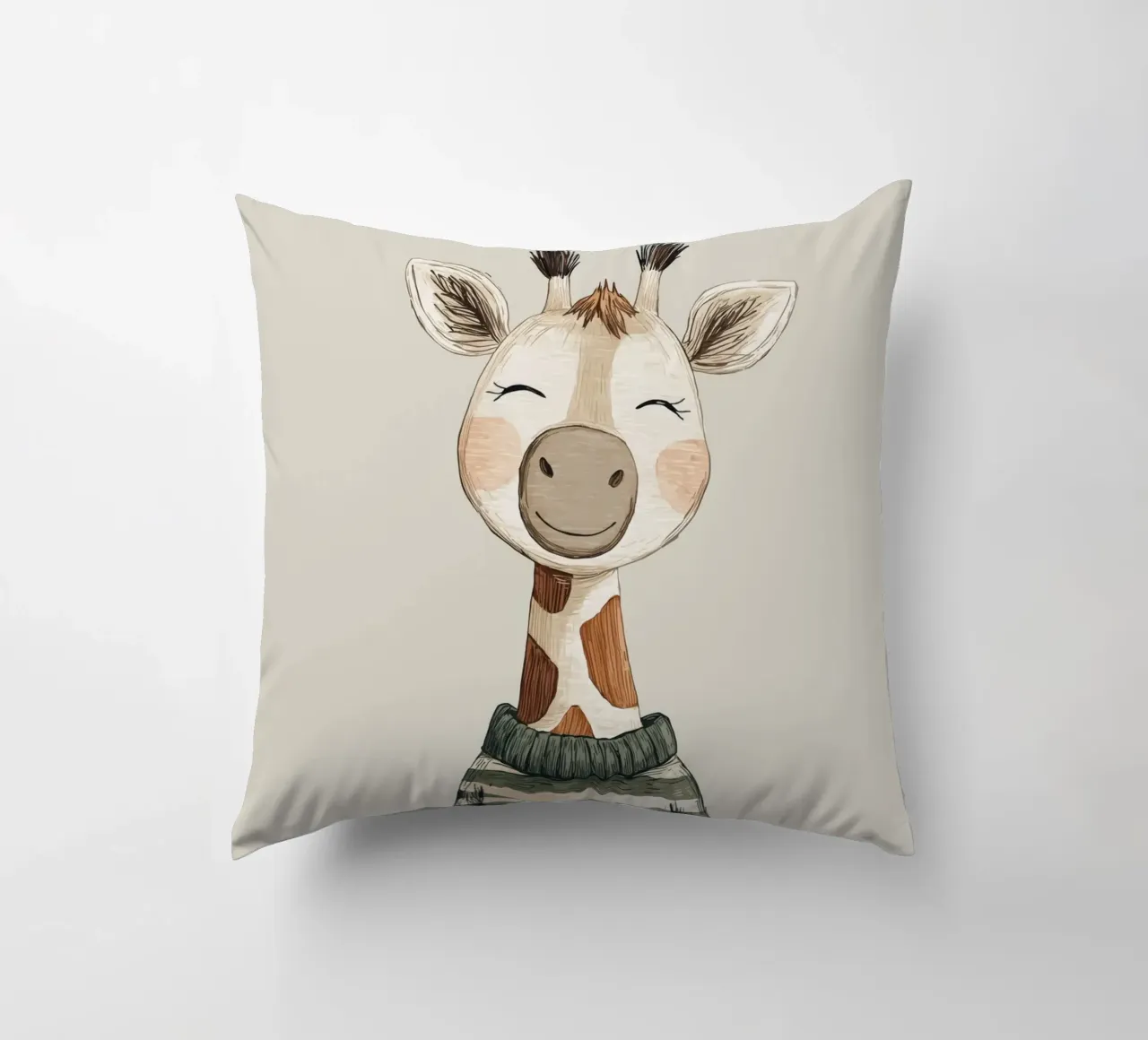 Giraffa per la cameretta cuscino da Imagine