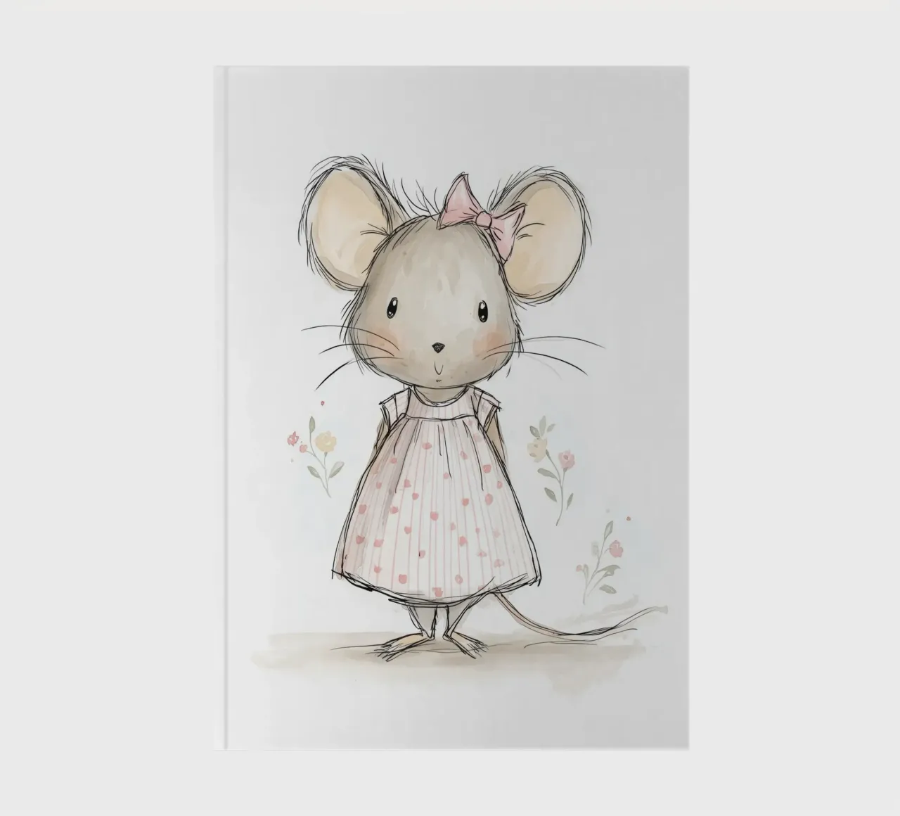 Mouse for the nursery notebook by Imagine