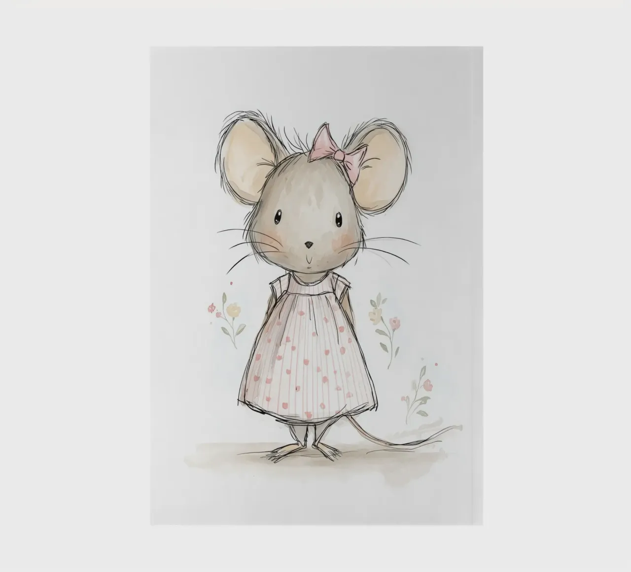 Mouse for the nursery notebook by Imagine