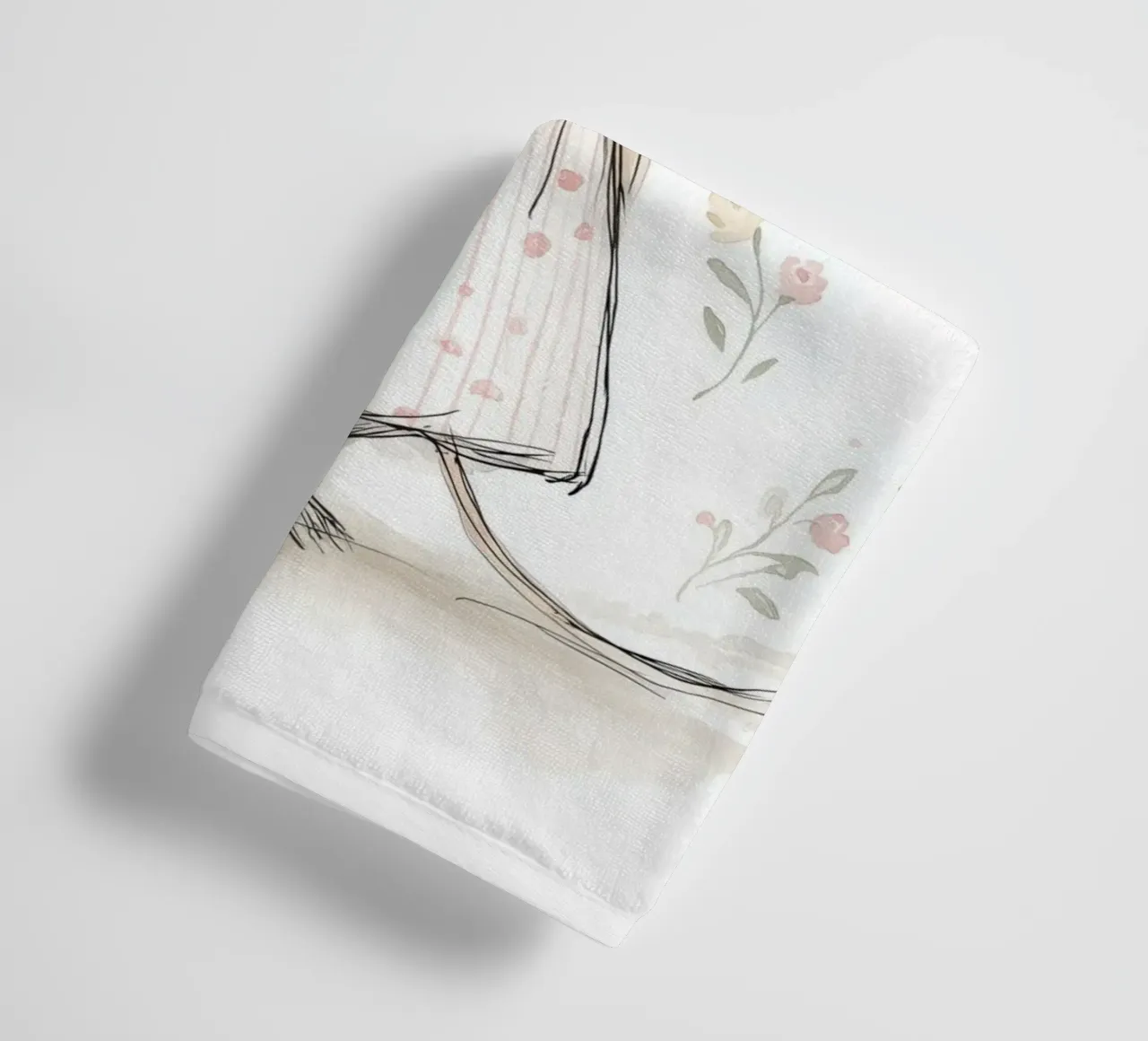 Mouse for the nursery towel by Imagine