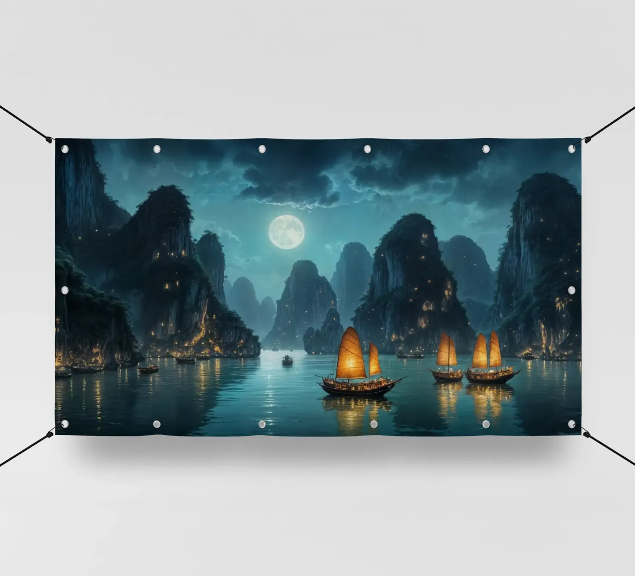 Baia di Ha Long telo in pvc da Wild Beauty