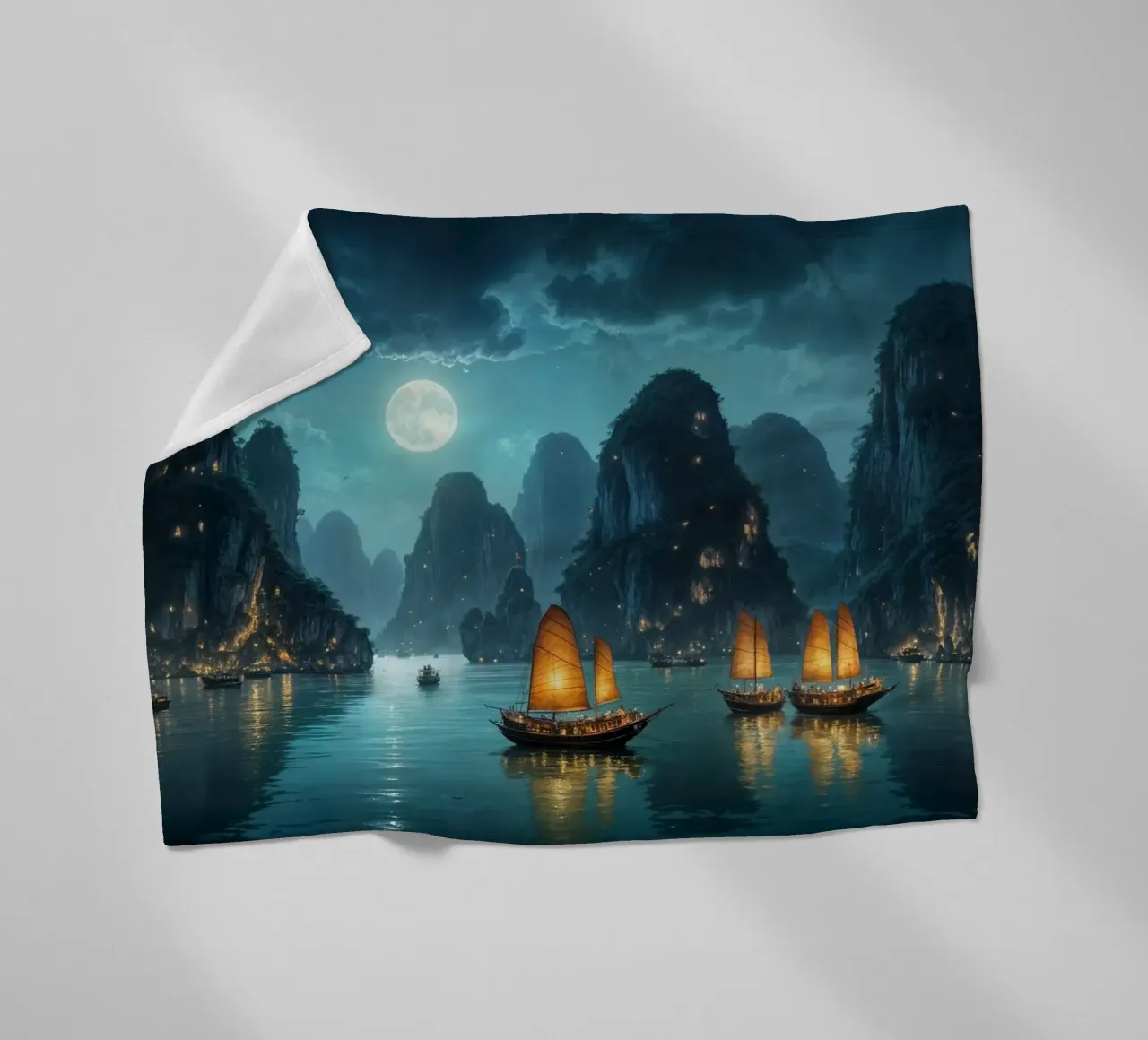 Baia di Ha Long coperta in pile da Wild Beauty