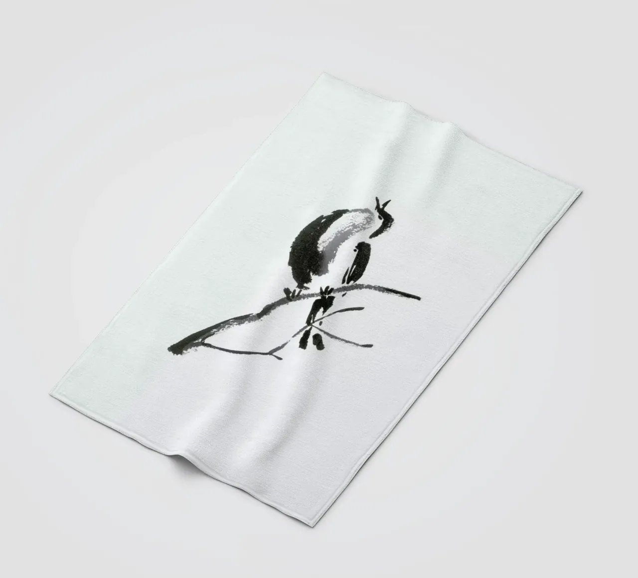 First Call of Spring II fleece blanket by Flora & Fauna