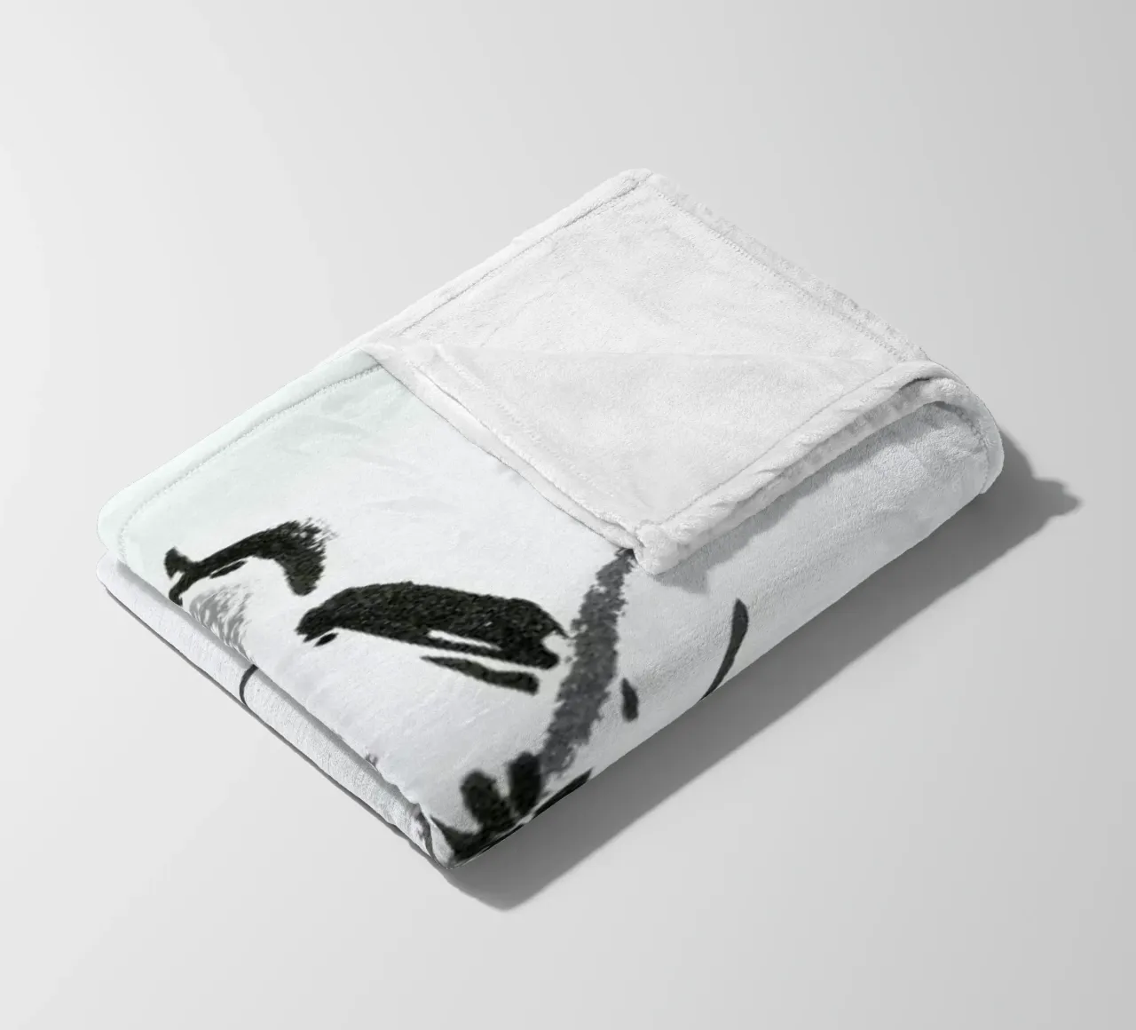 First Call of Spring II fleece blanket by Flora & Fauna