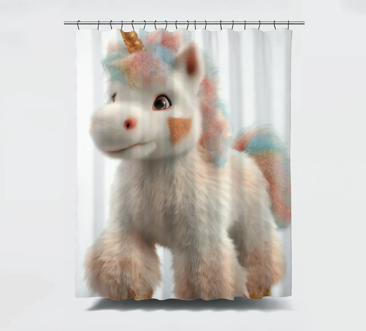 Asilo nido Unicorno tenda da doccia da Imagine