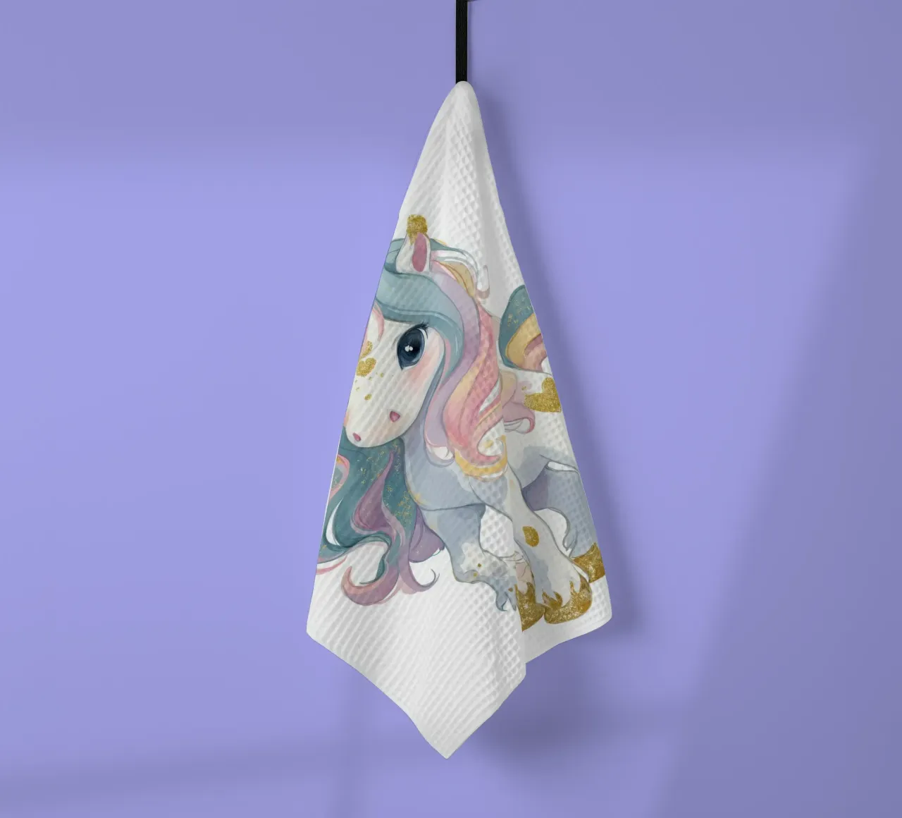 Chambre d'enfant licorne torchon de Imagine