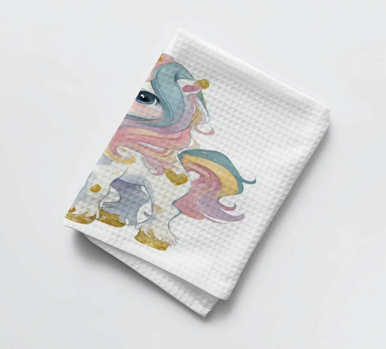 Chambre d'enfant licorne torchon de Imagine
