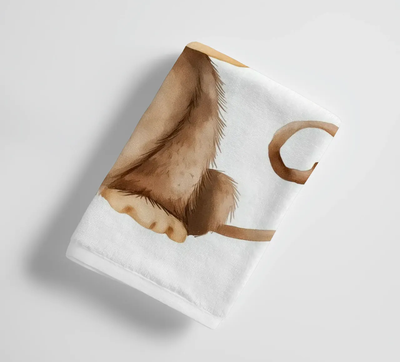 Asilo nido per scimmie asciugamano da bagno da Imagine