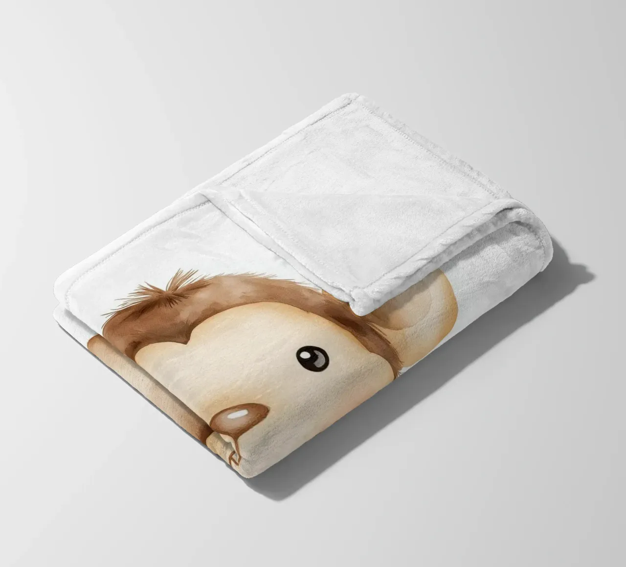 Asilo nido per scimmie coperta in pile da Imagine