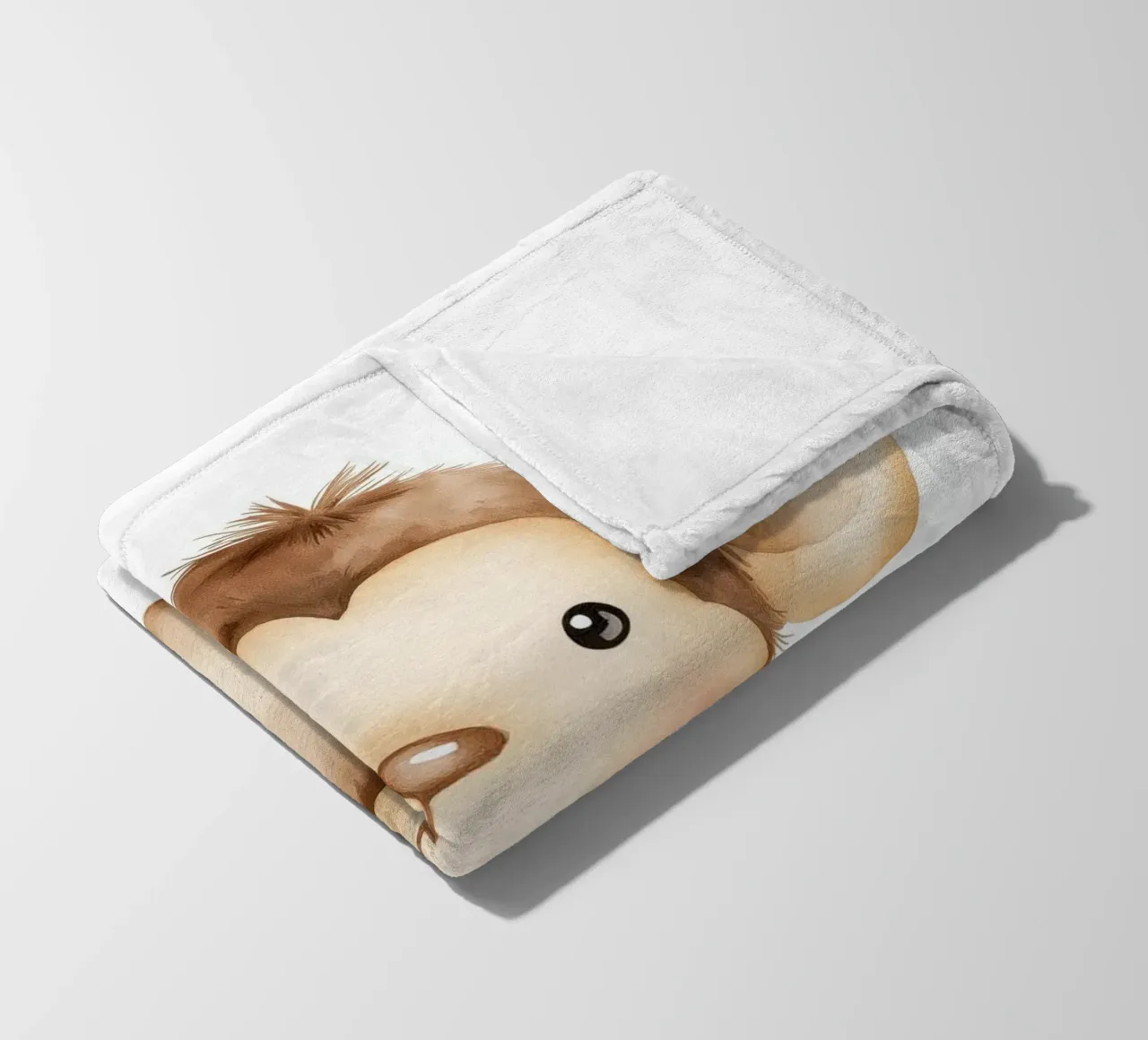 Asilo nido per scimmie coperta in pile da Imagine