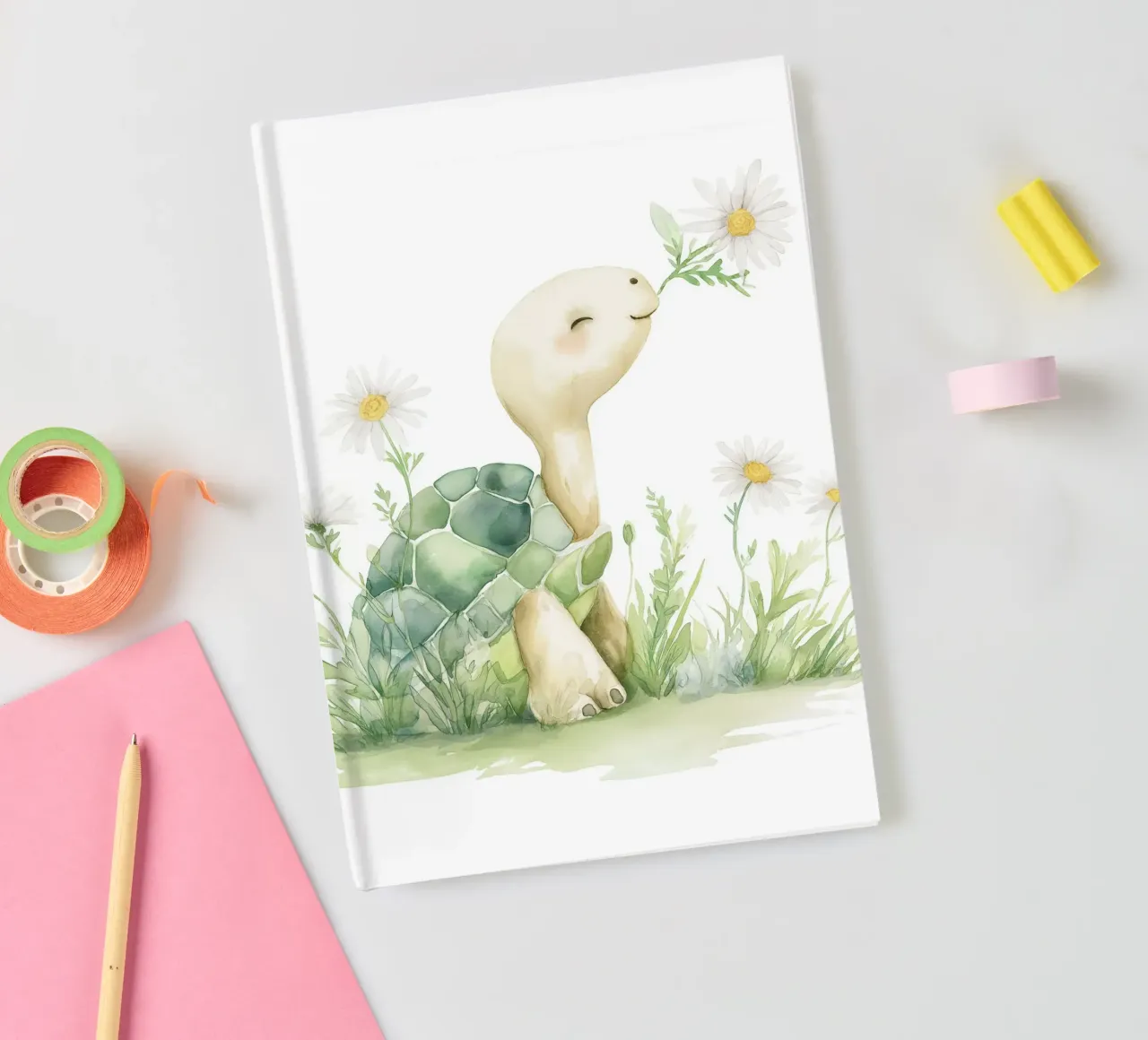 Turtle nursery notebook by Imagine