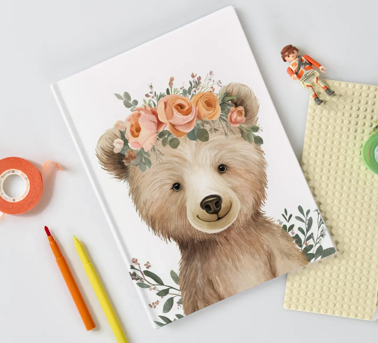 Bear nursery notebook by Imagine