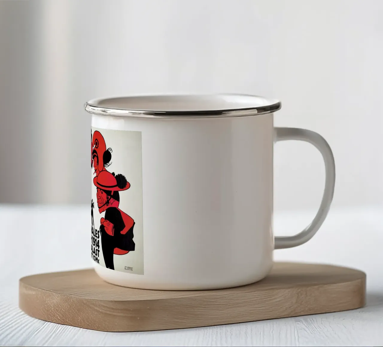 Klinger - Internationales Tanz-Match 1914 tazza in smalto da ARTOTHEK