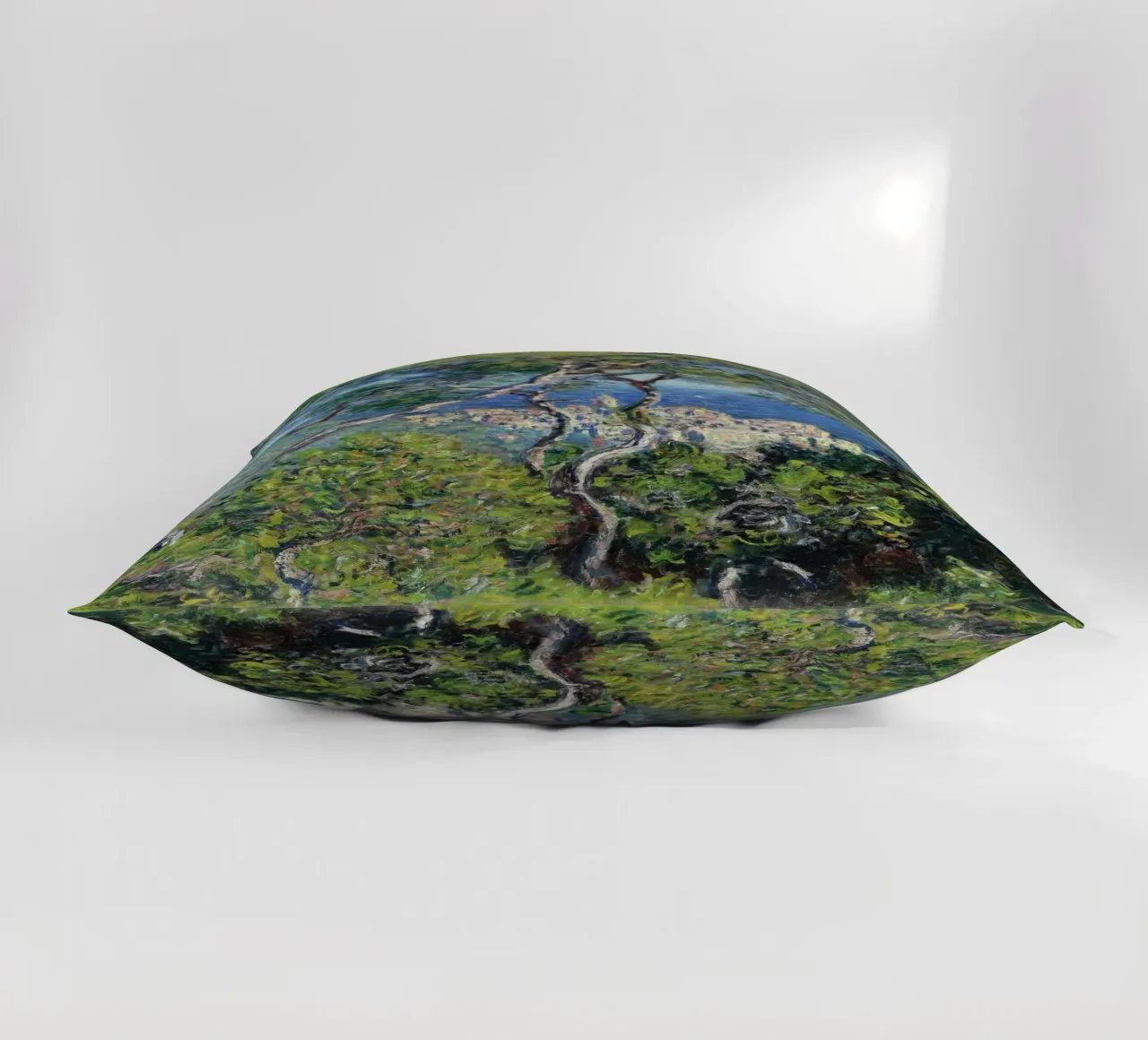 Bordighera (1884) di Claude Monet. cuscino da Monet Art Prints