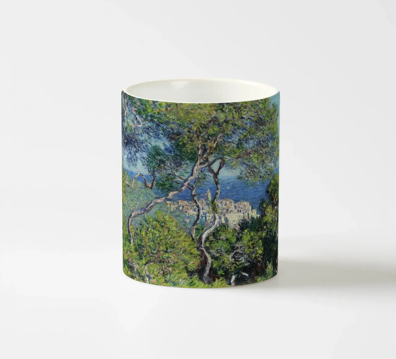 Bordighera (1884) di Claude Monet. tazza in ceramica da Monet Art Prints
