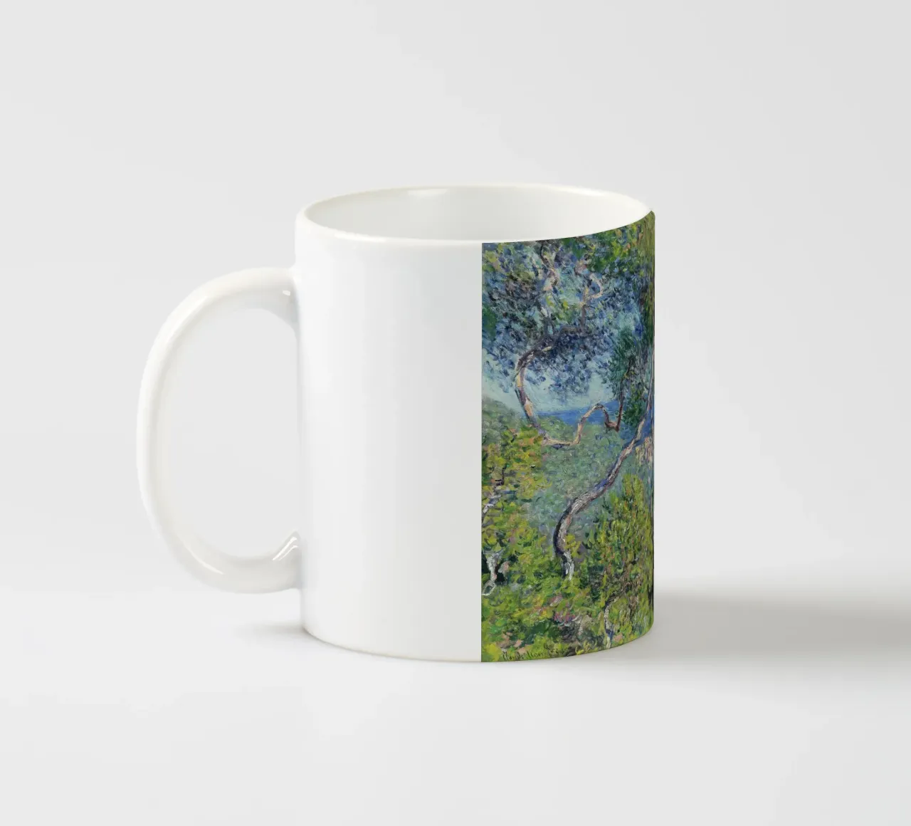Bordighera (1884) di Claude Monet. tazza in ceramica da Monet Art Prints