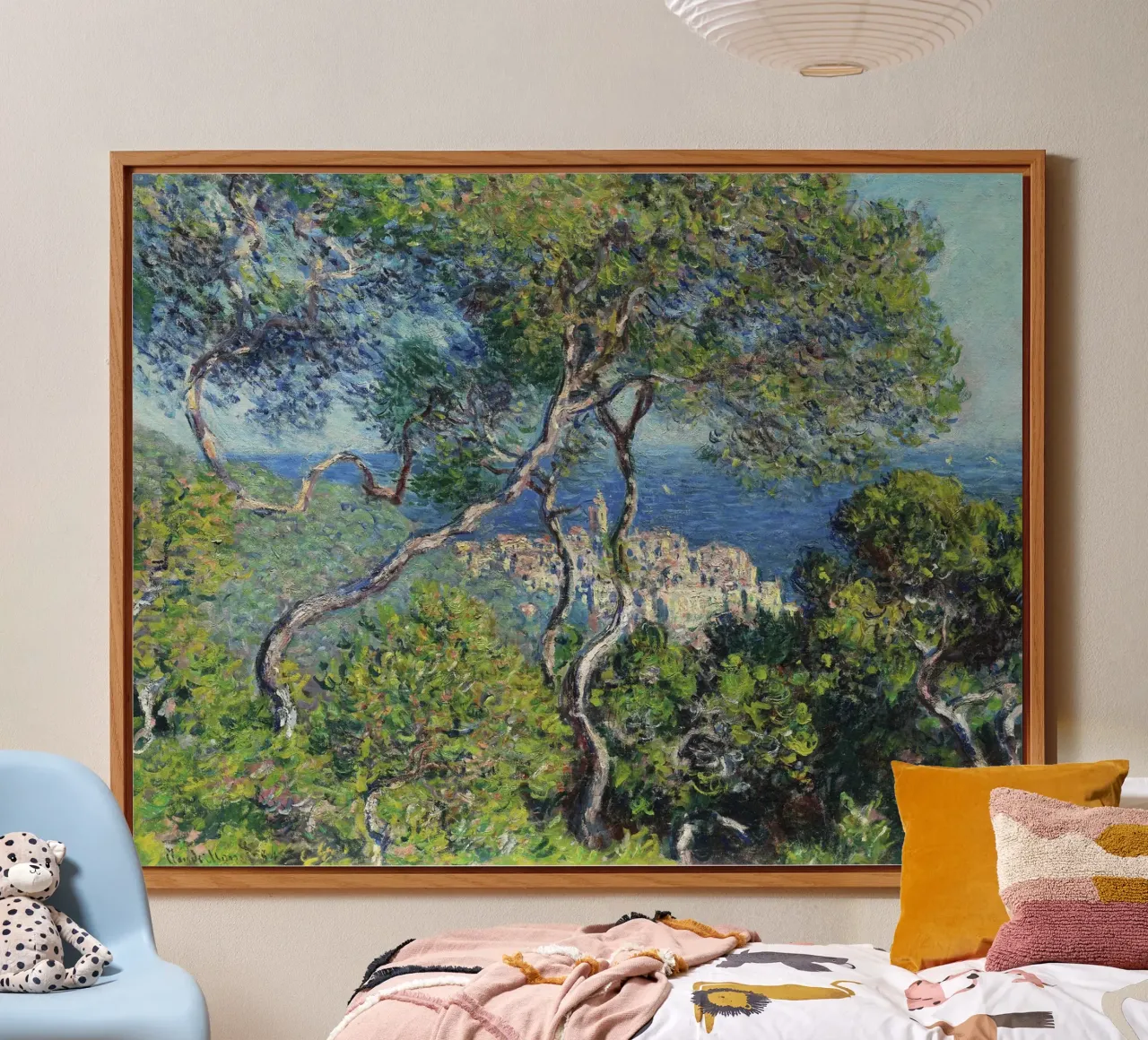 Bordighera (1884) di Claude Monet. alluminio dibond da Monet Art Prints