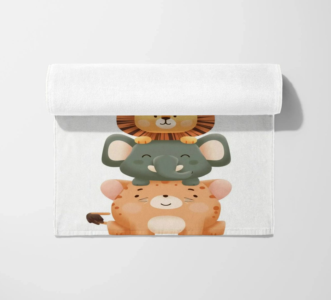 Tour d'animaux nursery serviette de plage de Imagine
