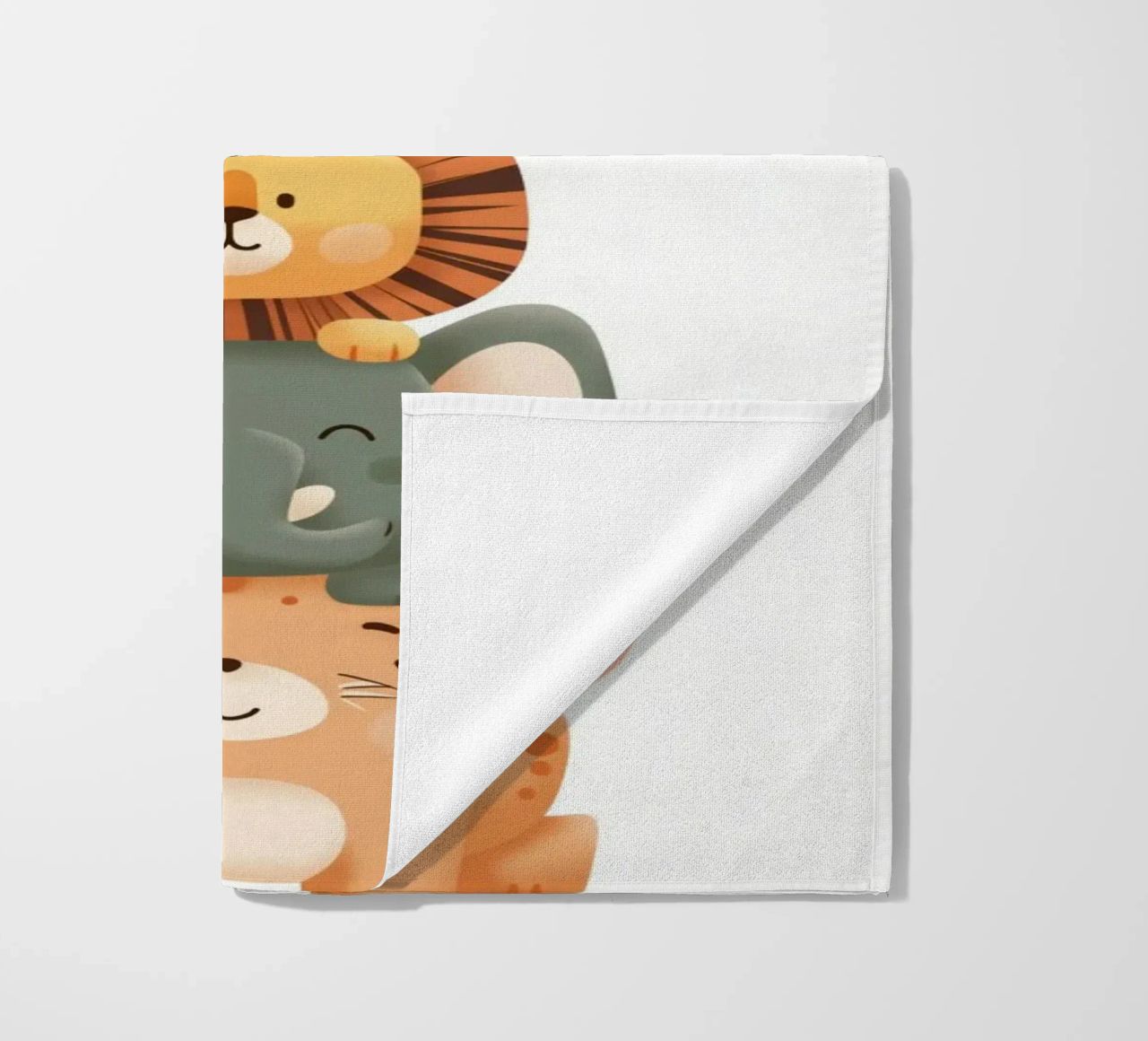 Tour d'animaux nursery serviette de plage de Imagine