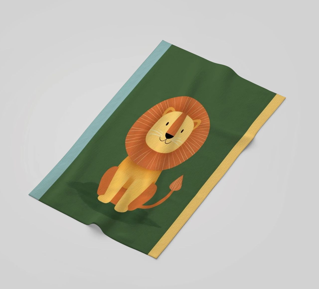 Triptyque animaux nursery serviette de plage de Imagine