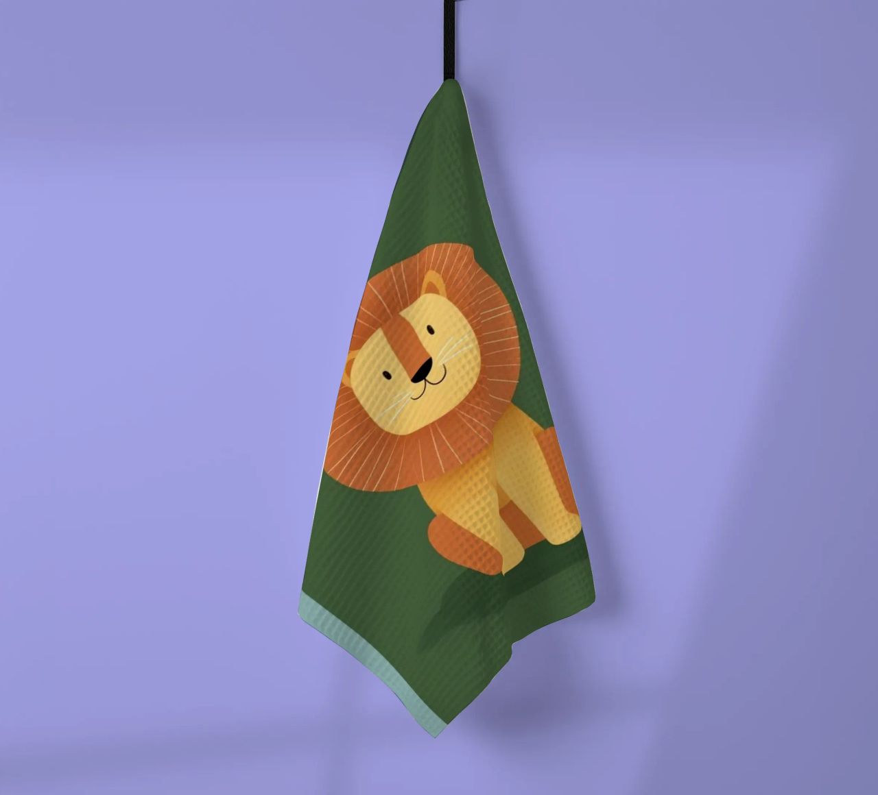 Triptyque animaux nursery torchon de Imagine