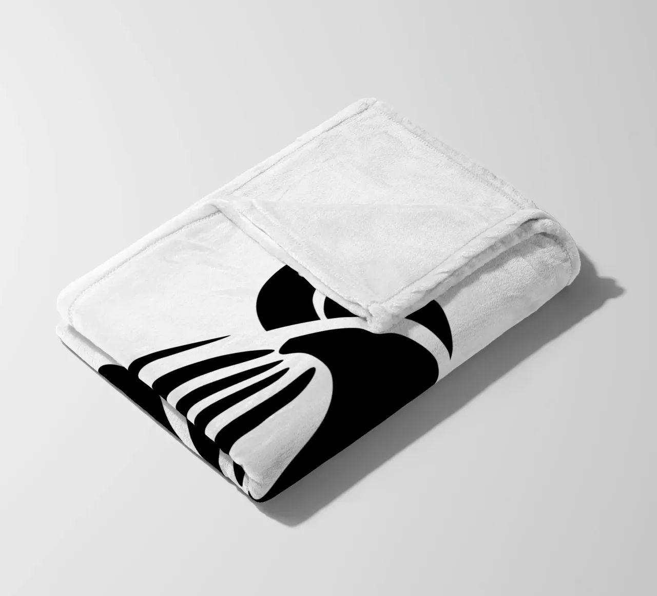 Silent Flight – Minimalist Hummingbird coperta in pile da Sivaro