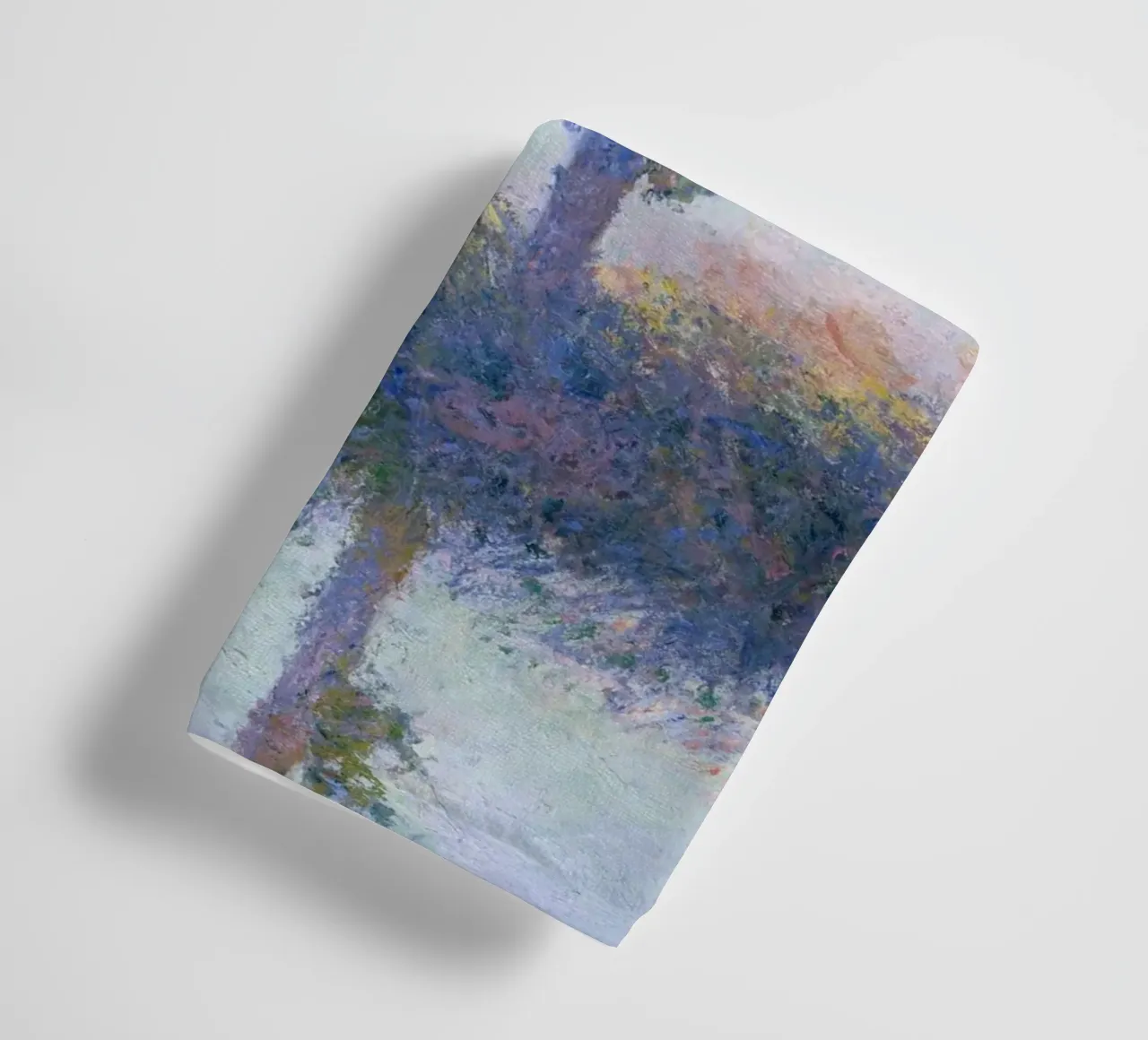 The Four Trees (1891) by Claude Monet towel by Monet Art Prints
