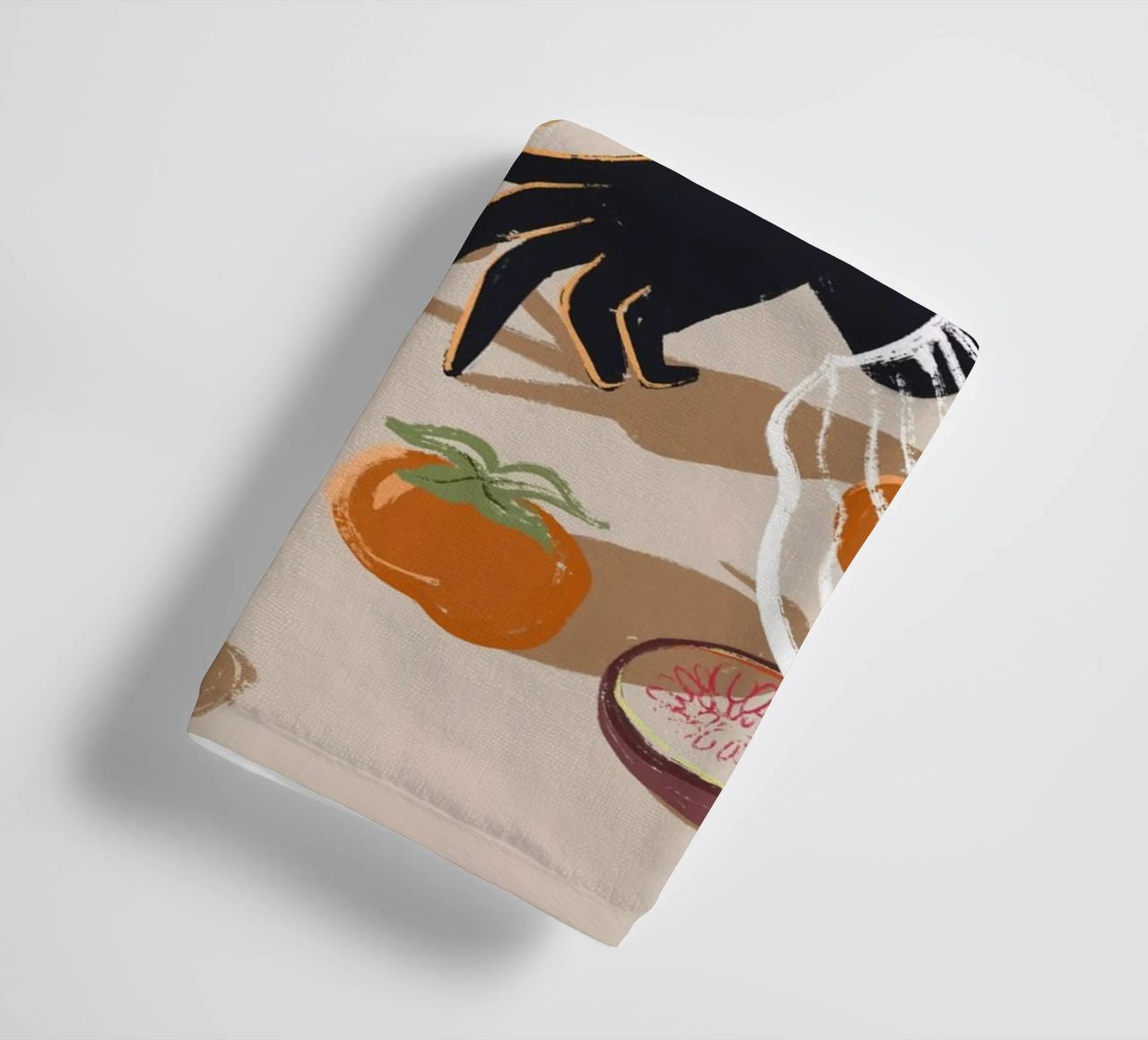 Fruits on The Table towel by Arty Guava