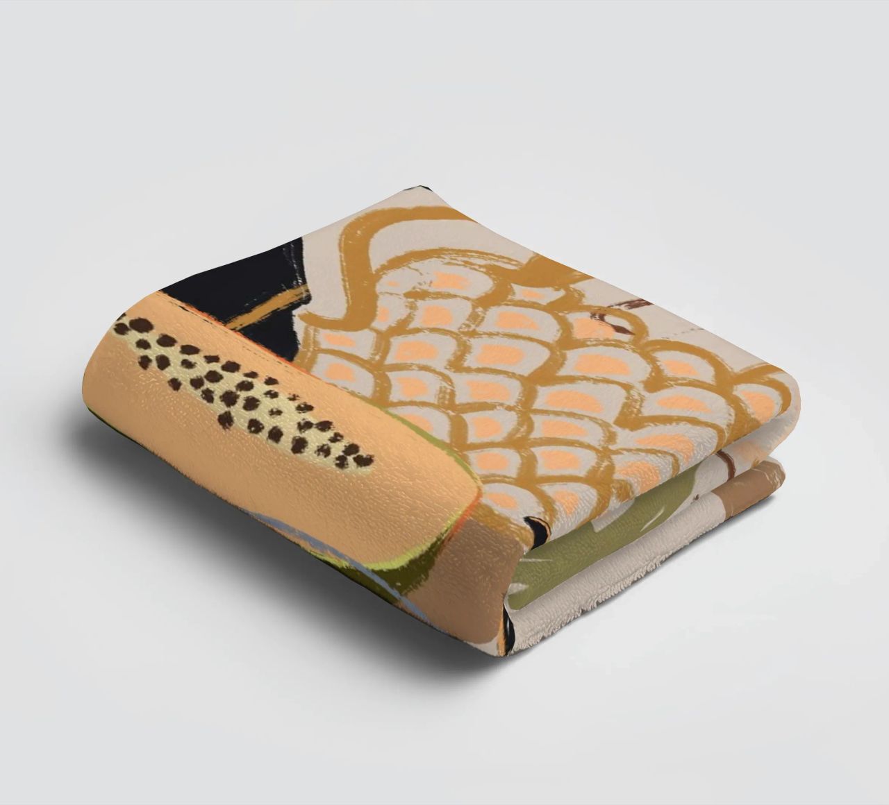 Fruits on The Table towel by Arty Guava